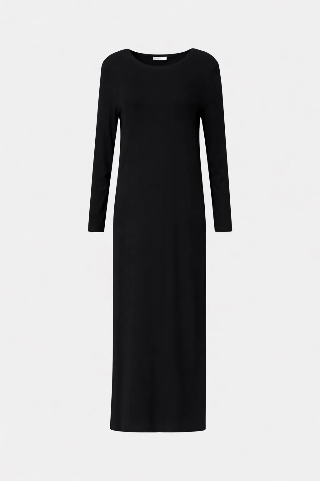 Black Basic Pocket Maxi Dress - Image 6