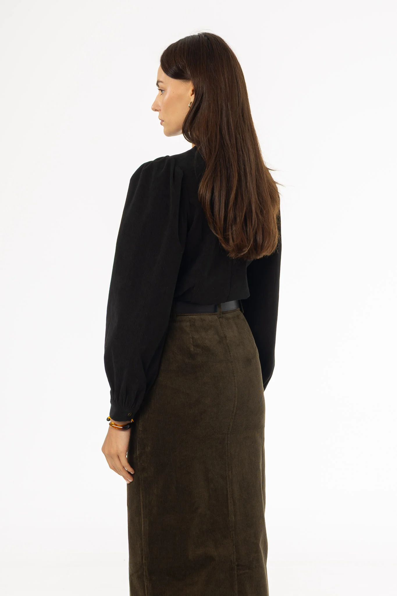 Black Corduroy Top - Image 3