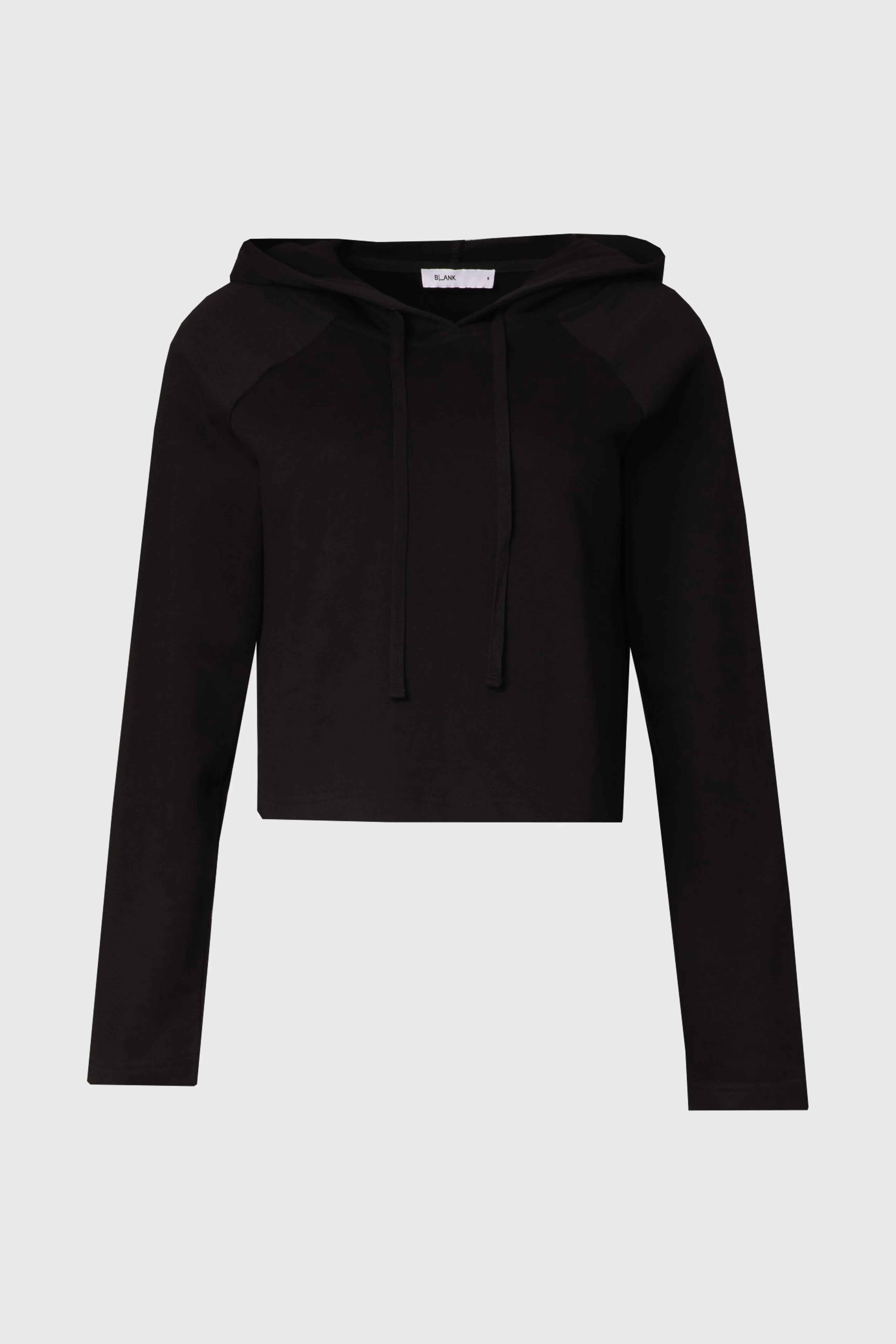 Black Cropped Sweatshirt - Image 5