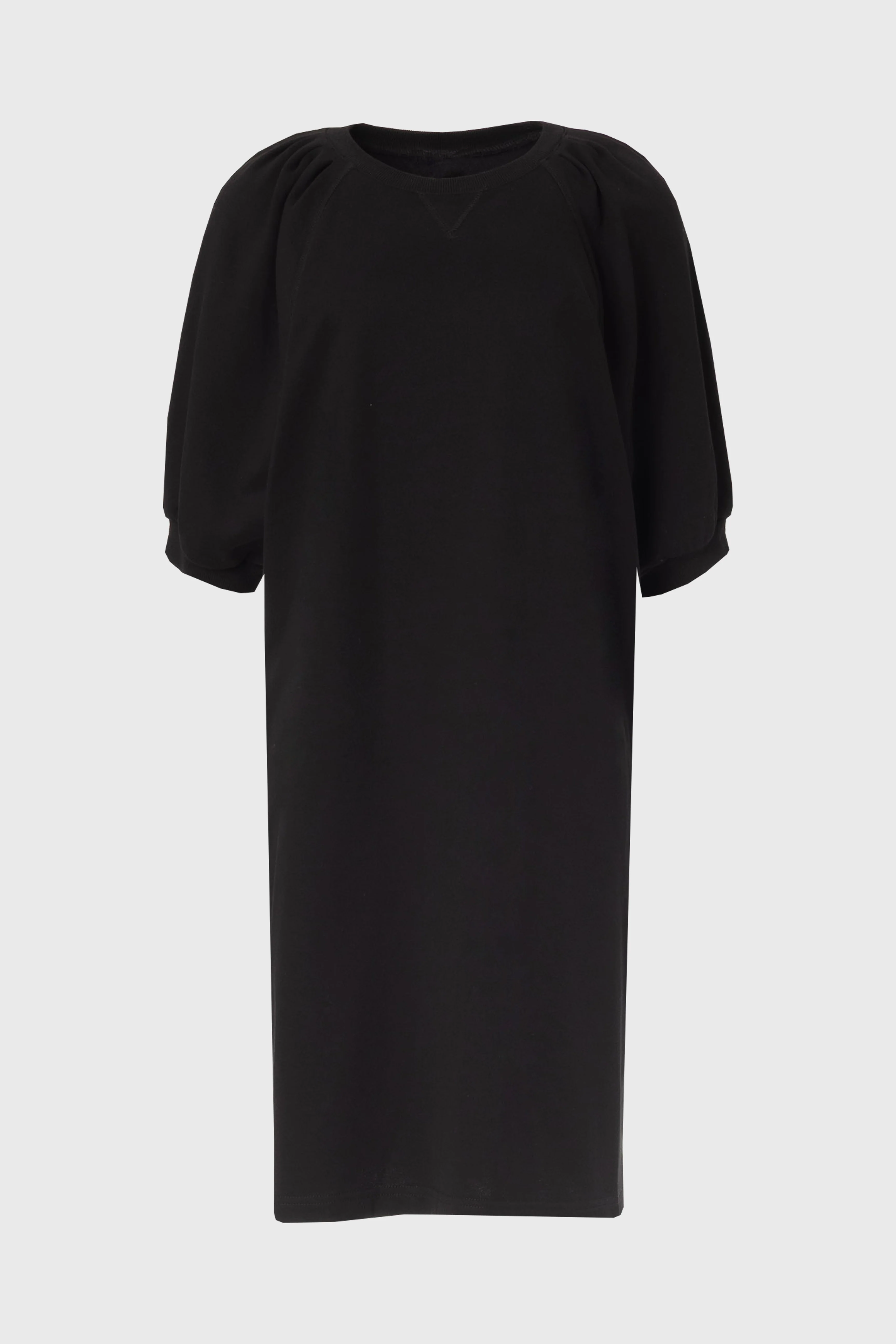 Black French Terry Dress - Image 6