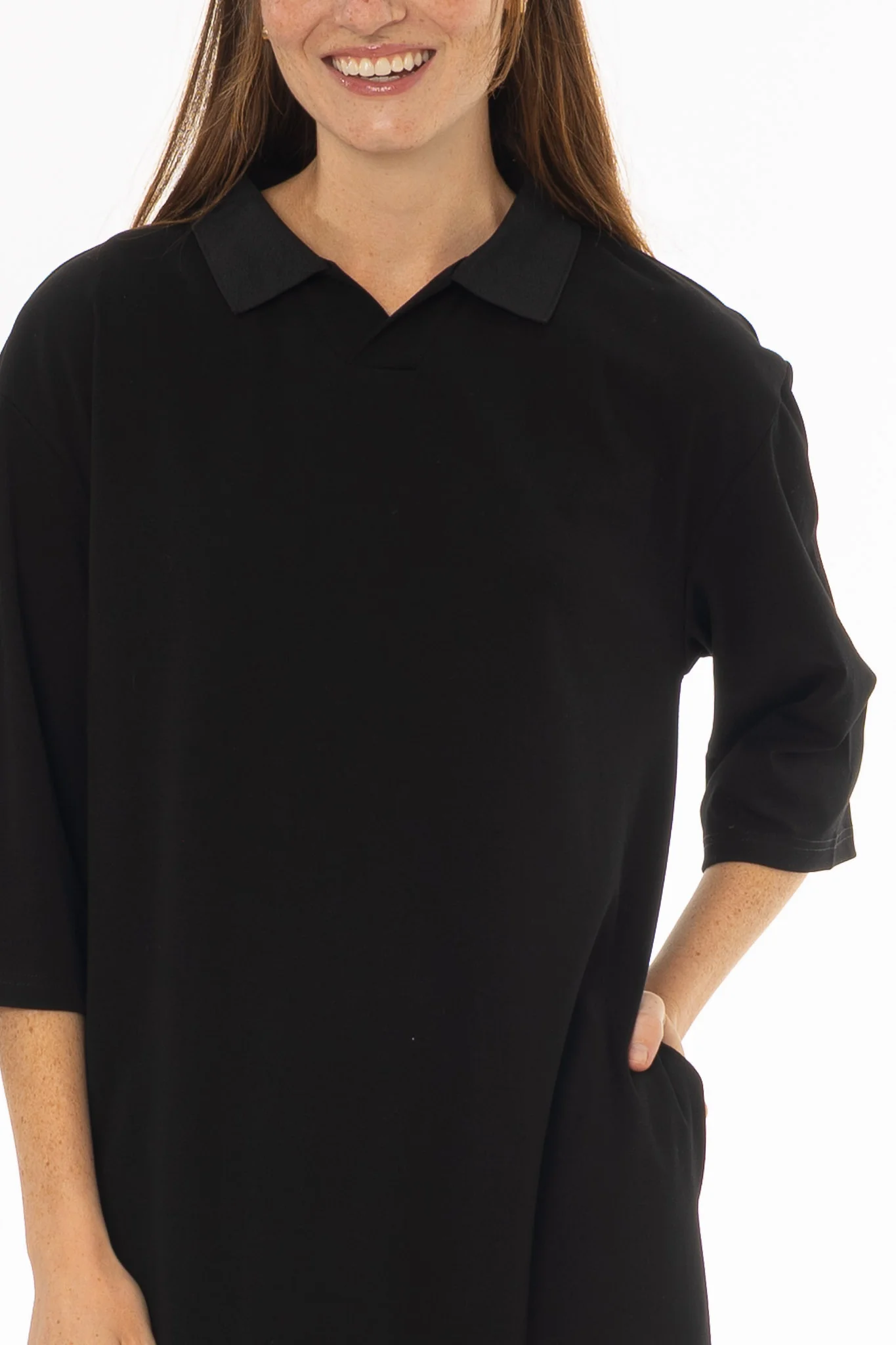 Black Polo Dress - Image 2
