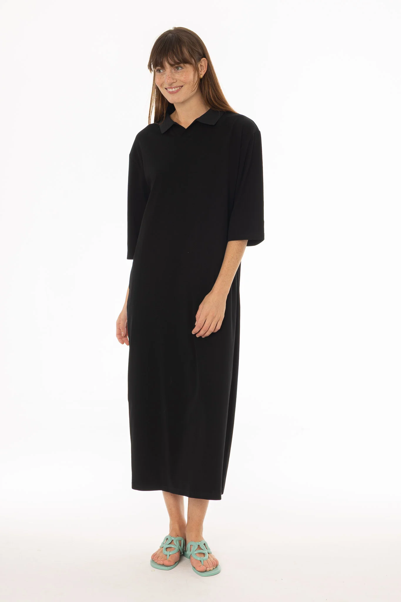 Black Polo Dress - Image 3
