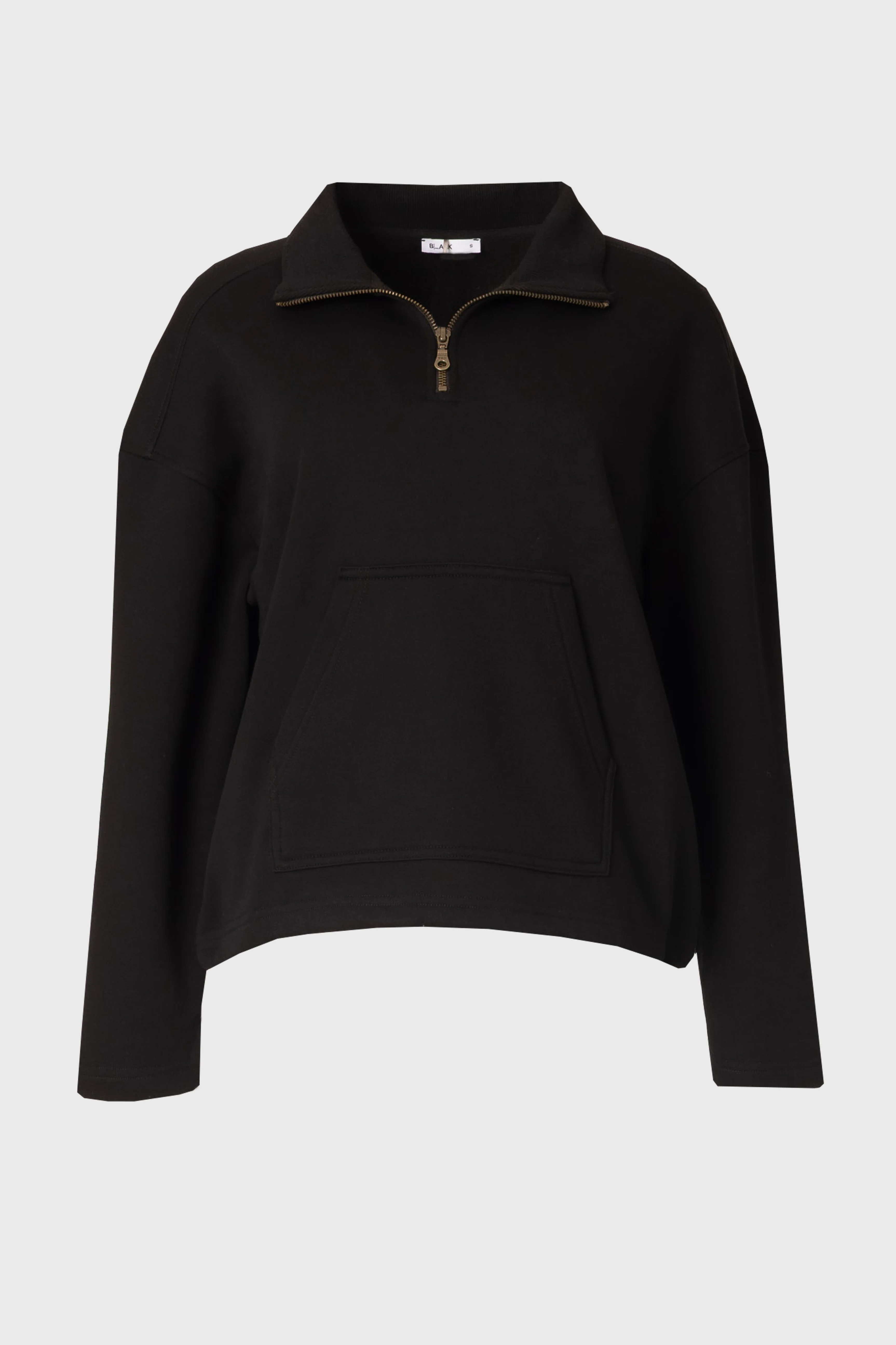 Black Quarter Zip Sweater - Image 6