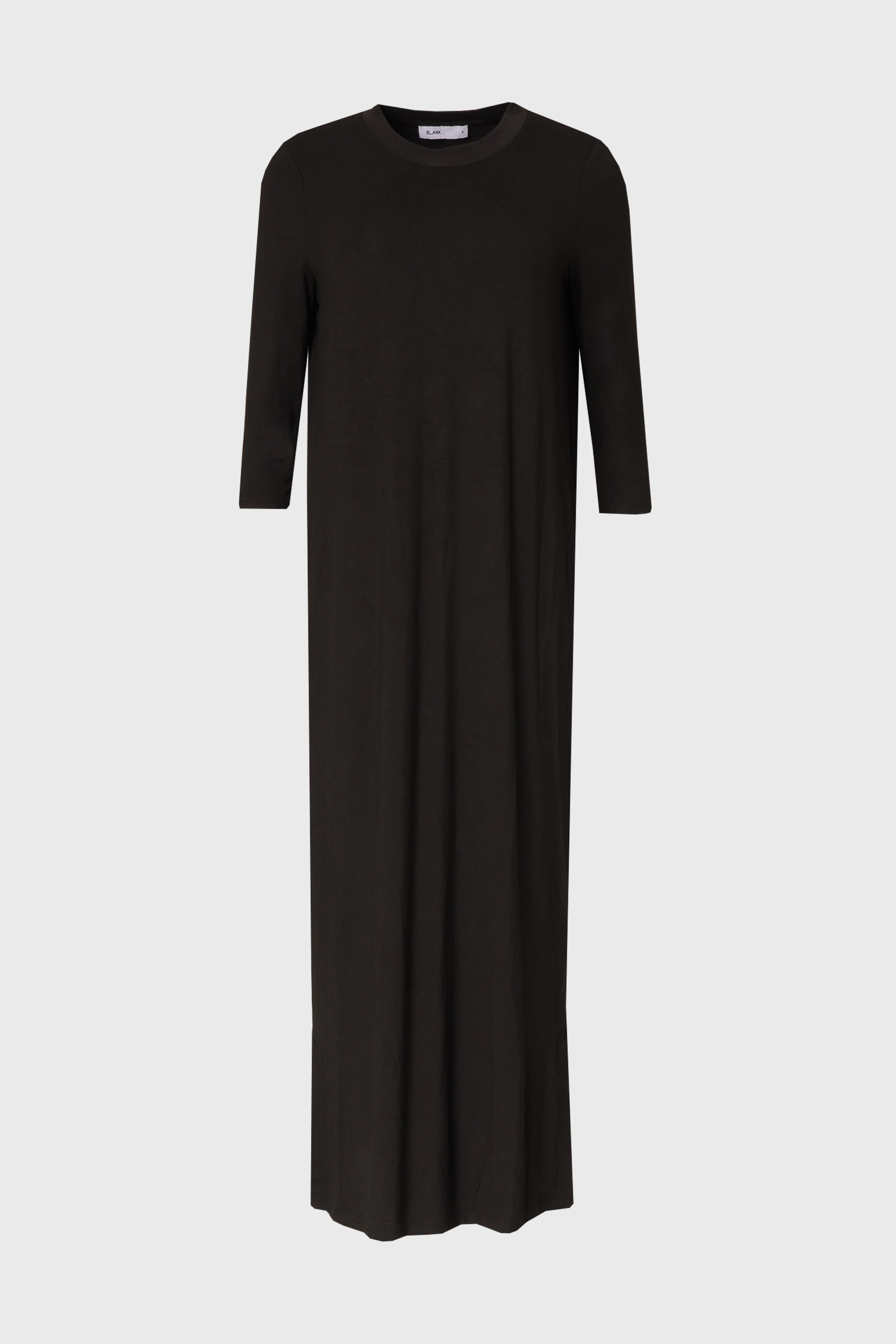 Black Side Slit Maxi Dress - Image 6