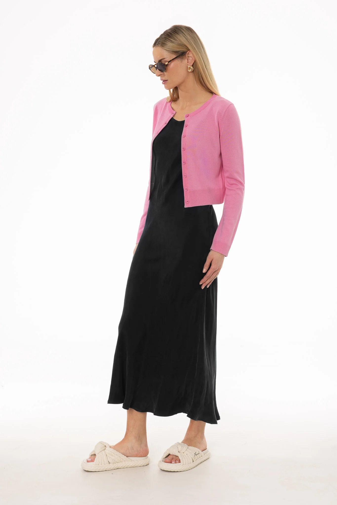 Black Slip Dress - Image 3