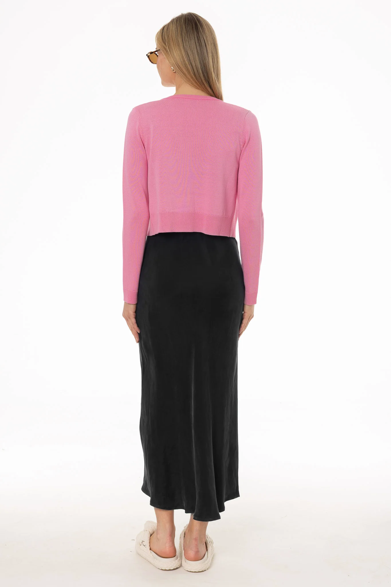 Black Slip Dress - Image 4