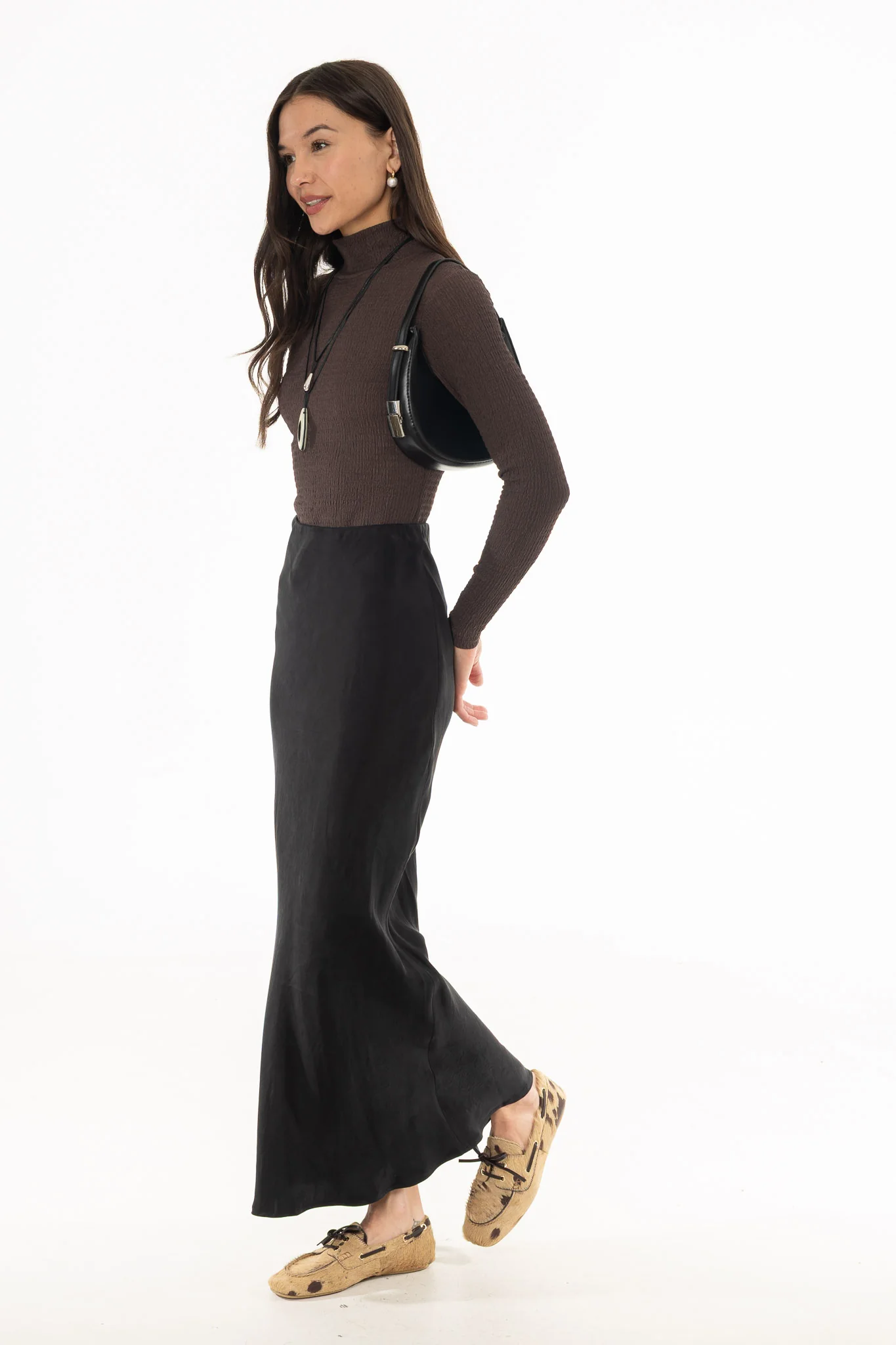 Black Slip Skirt - Image 3