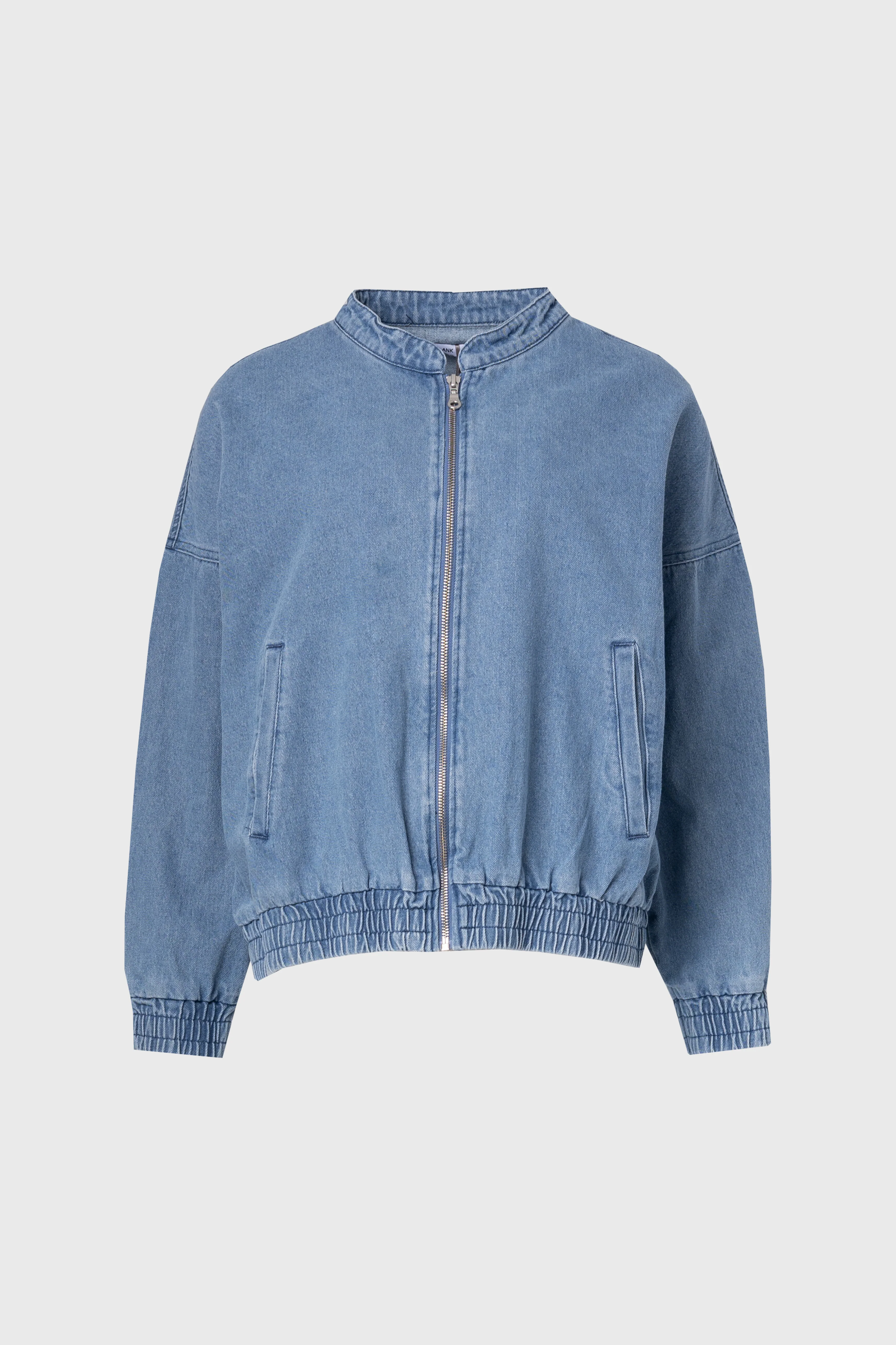 Blue Denim Oversized Jacket - Image 5