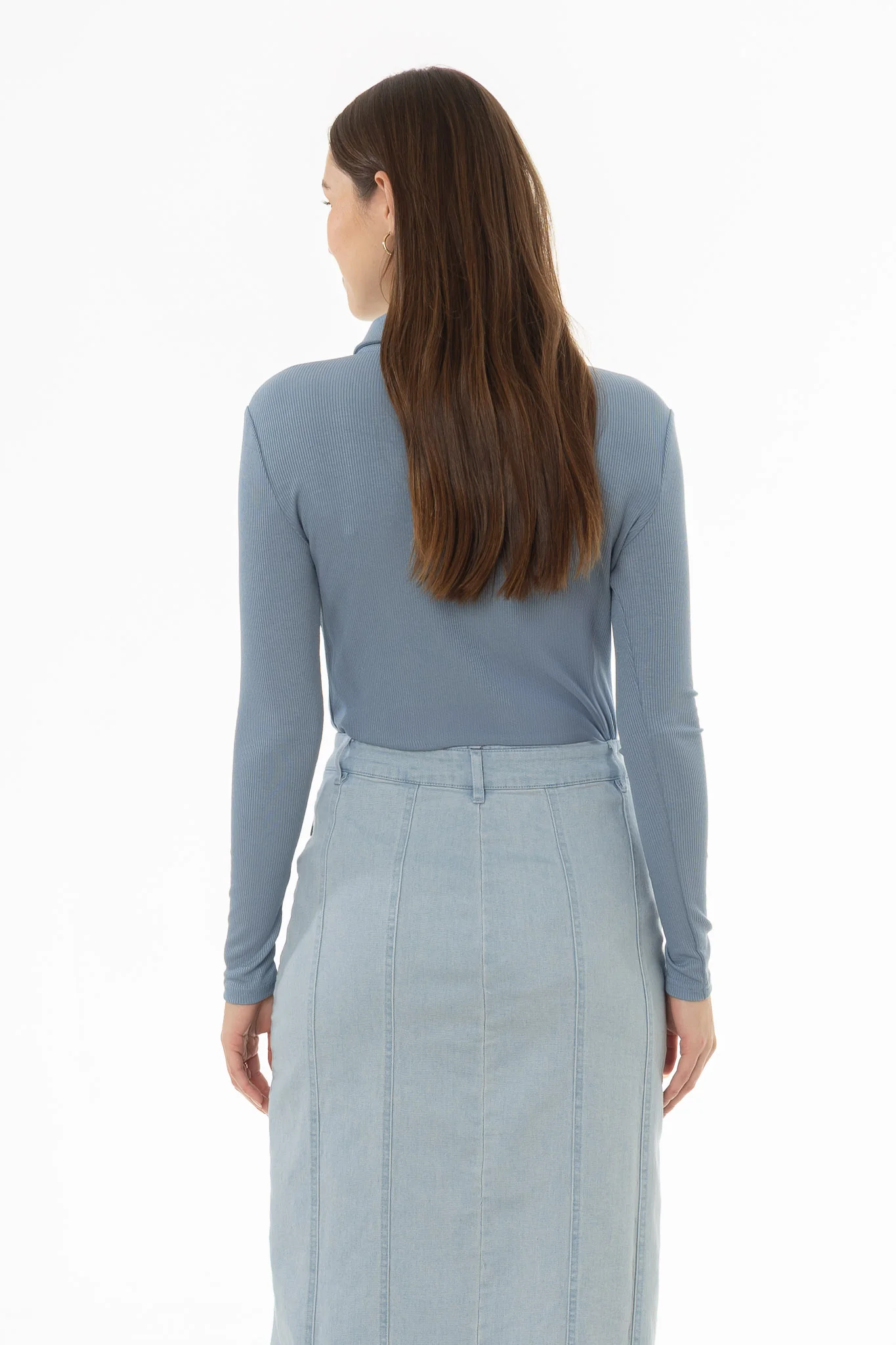 Blue Polo T-Shirt - Image 4