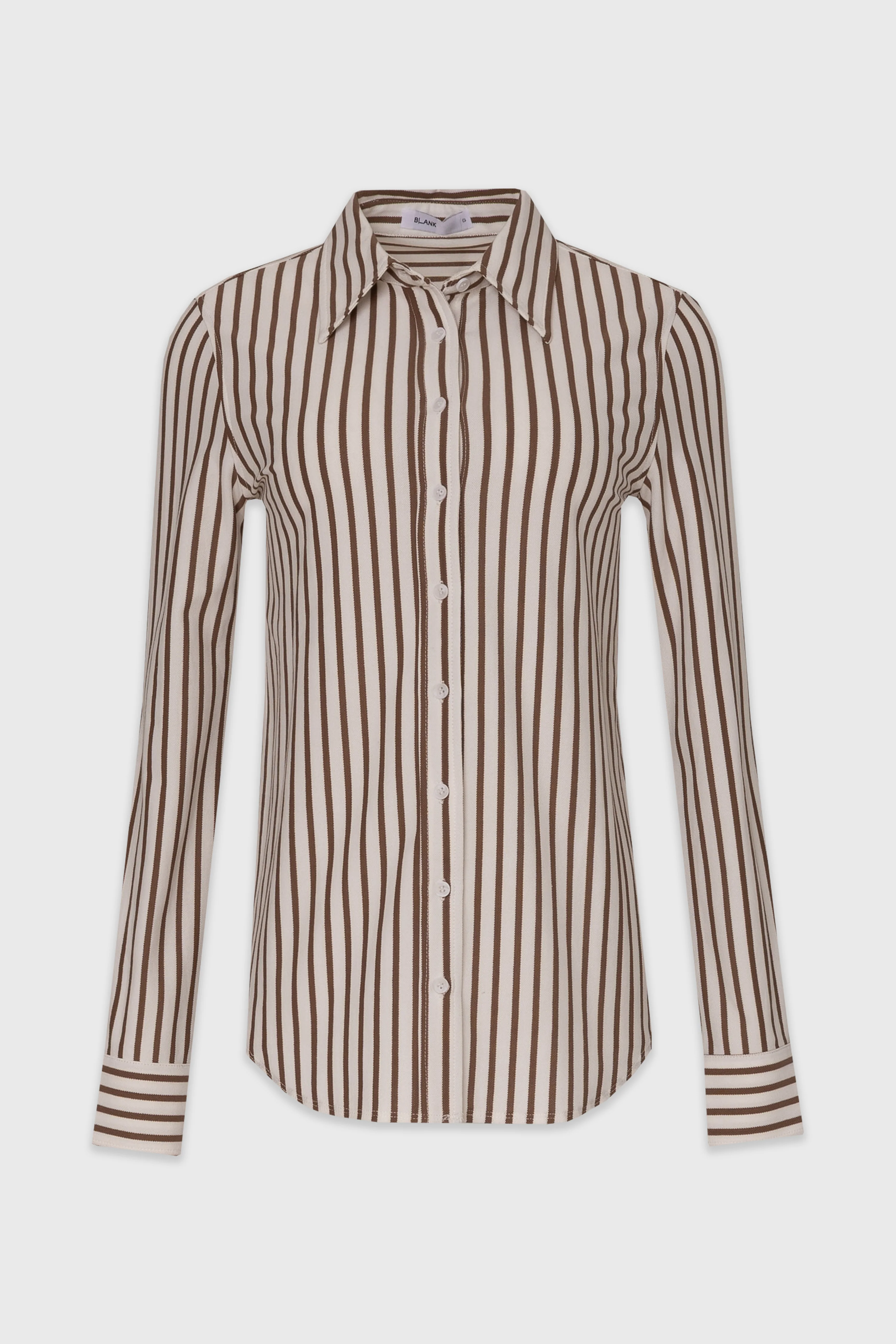 Brown Polo Button Up Shirt - Image 6