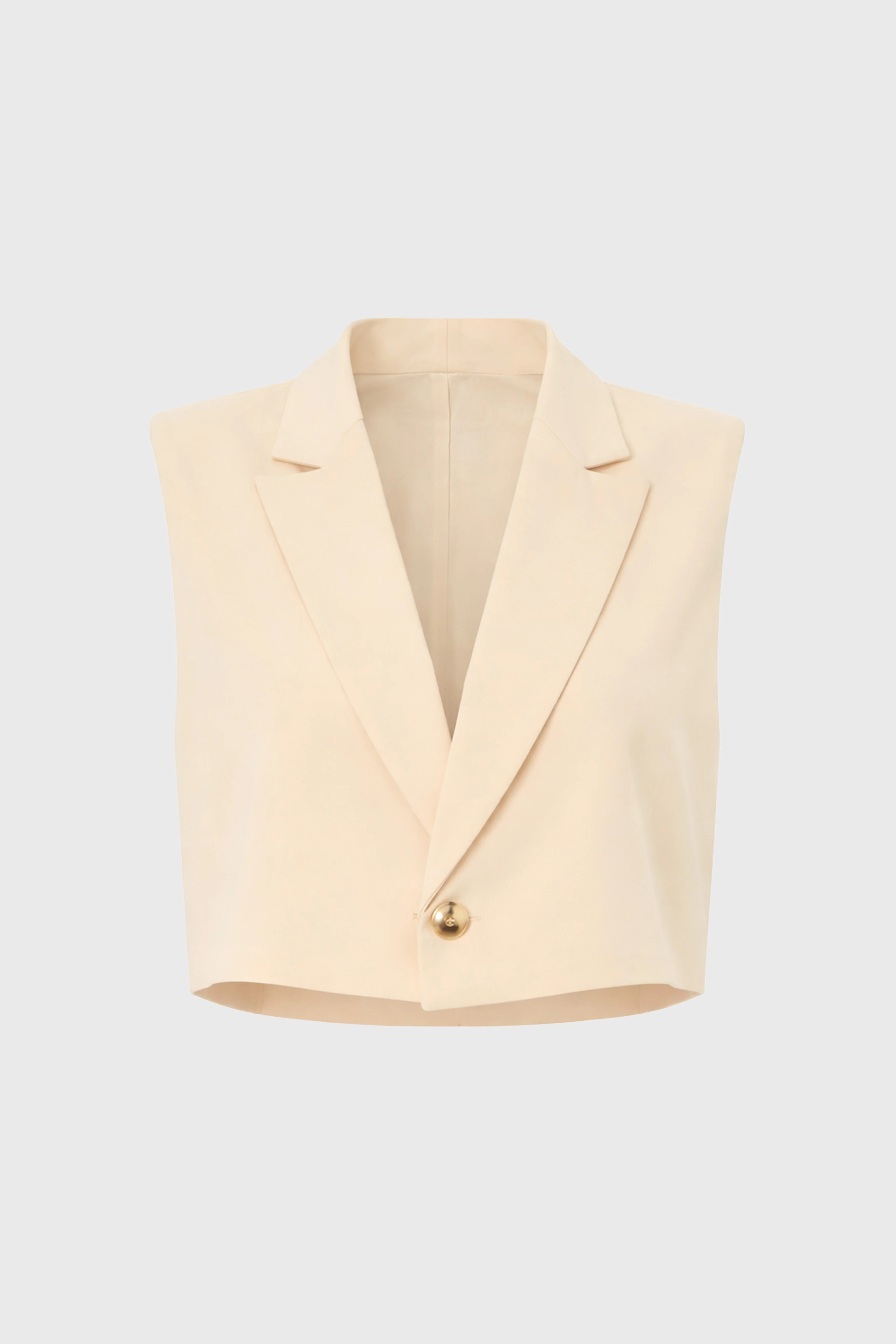 Butter Cropped Vest Overlay - Image 6