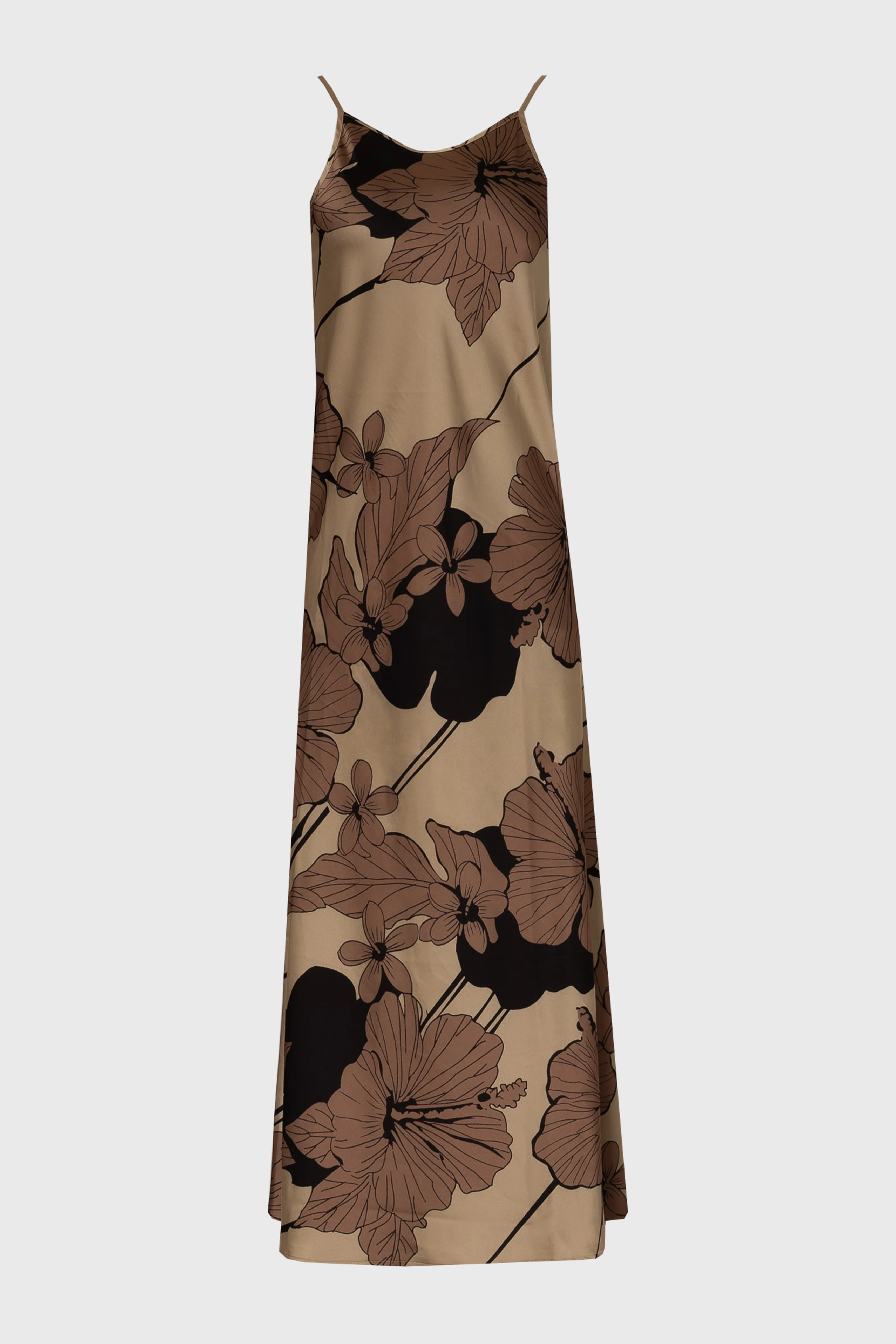 Champagne Floral Slip Dress - Image 6