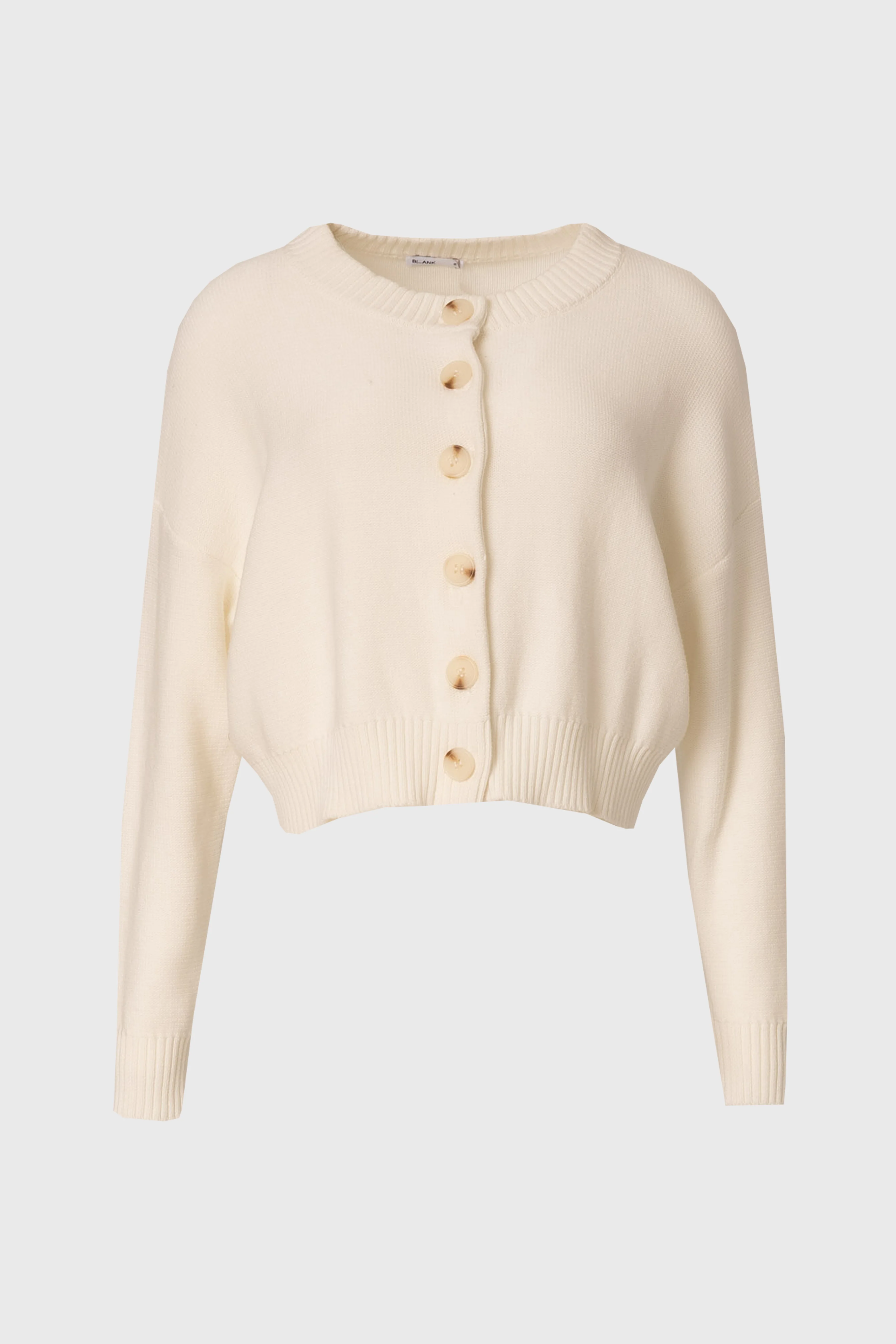 Cream Chunky Knit Cardigan - Image 6