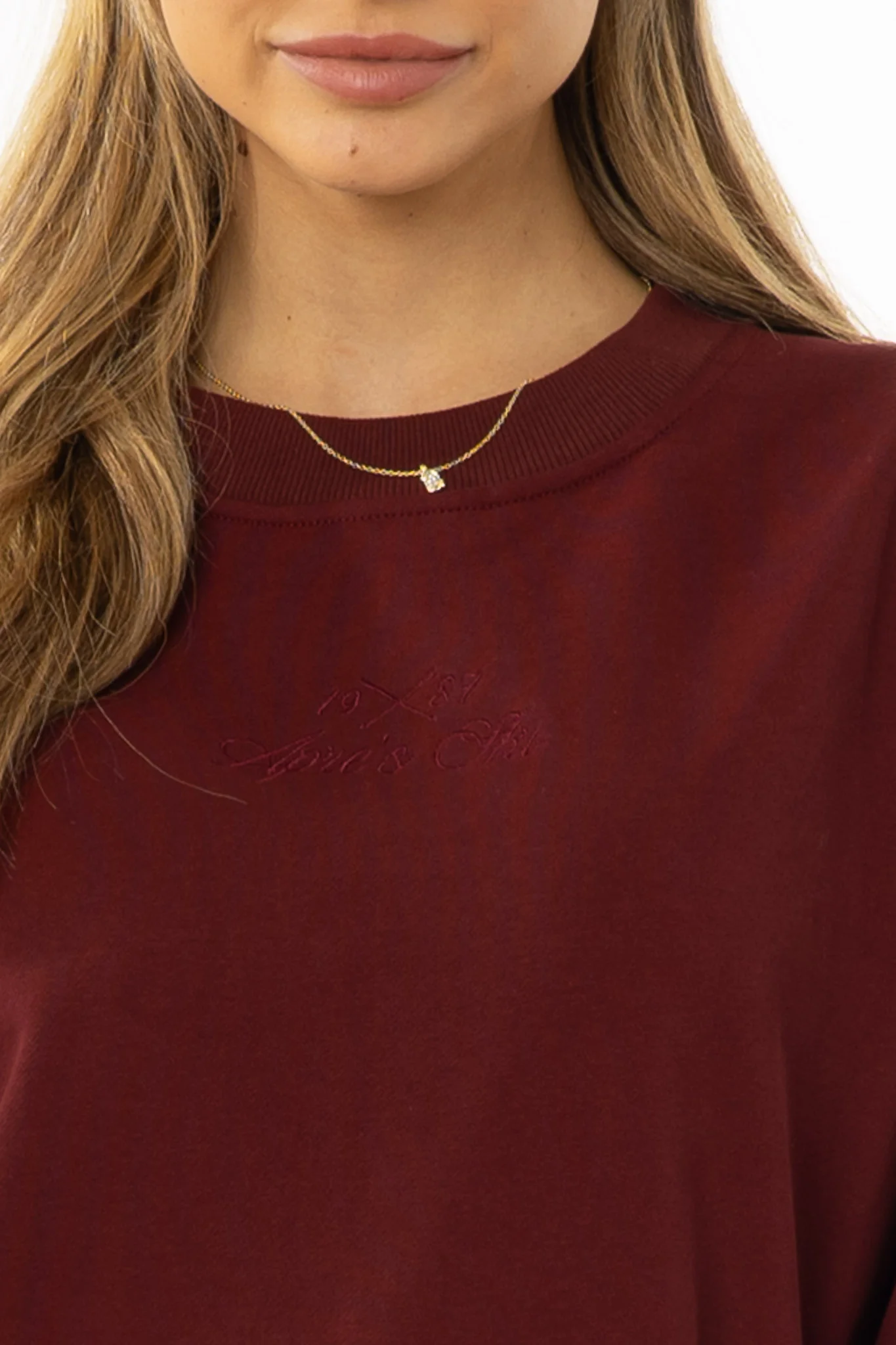 Maroon Graphic Sweatshirt - Image 2
