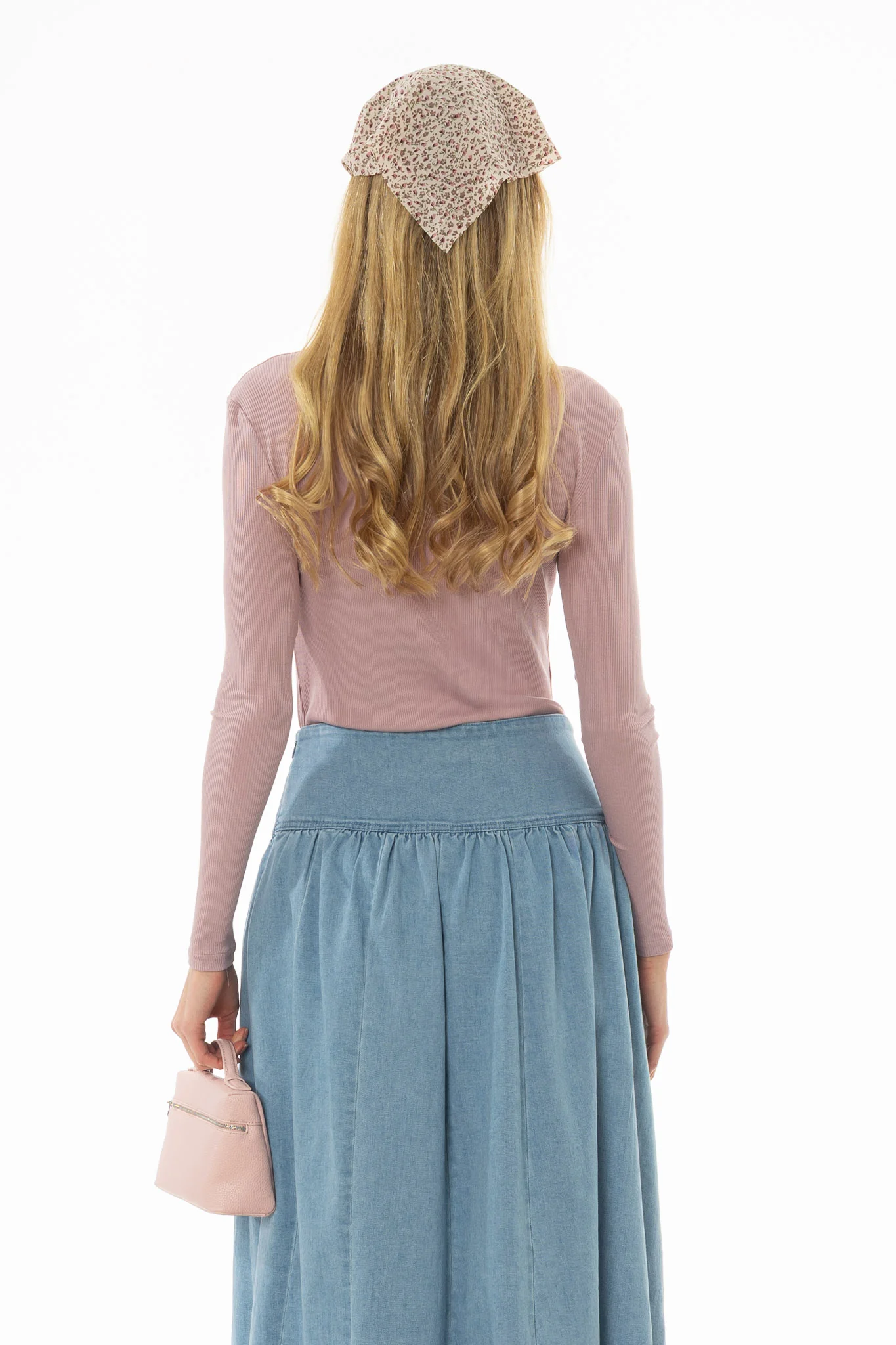 Mauve Polo T-Shirt - Image 4