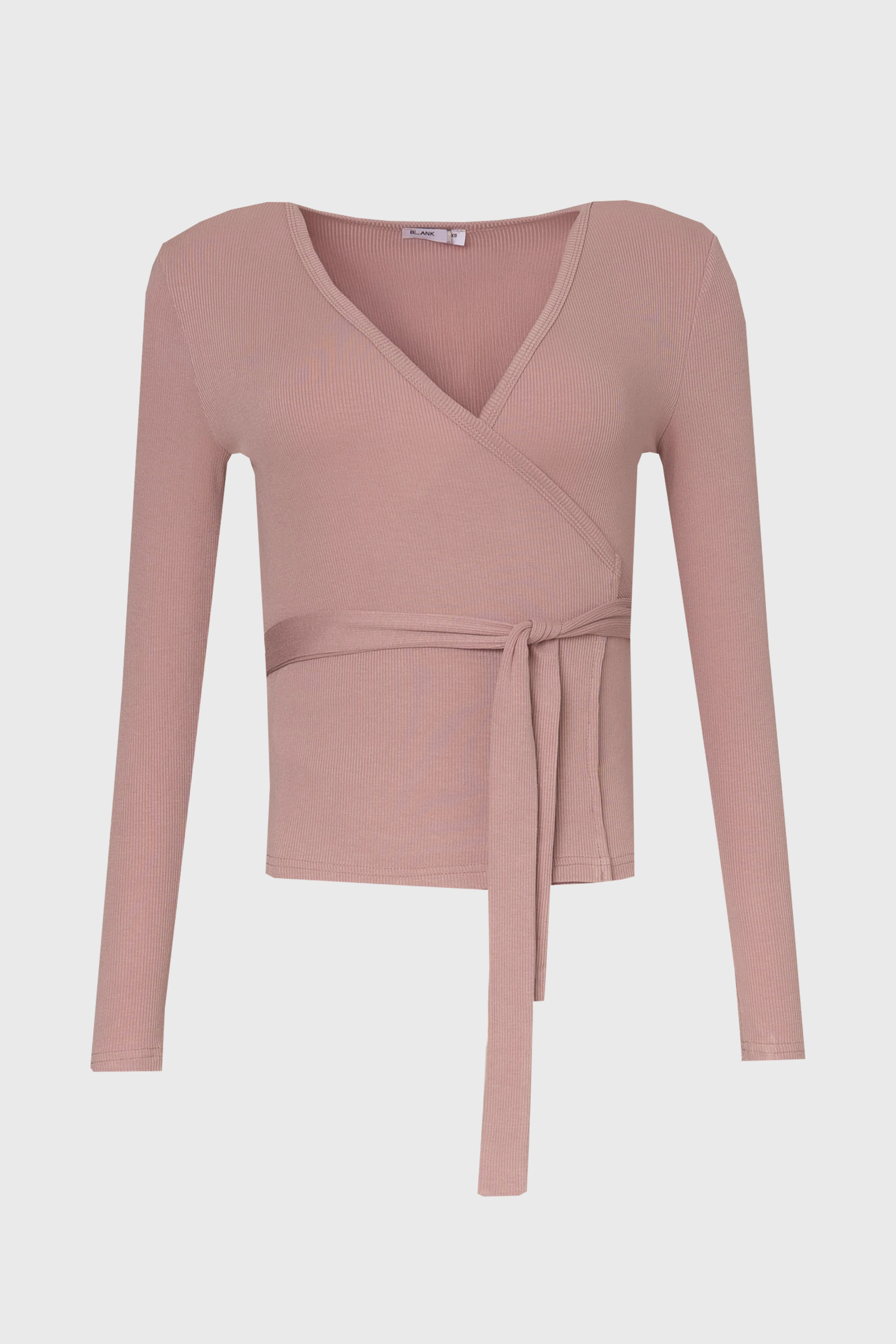 Mauve Wrap T-Shirt - Image 6