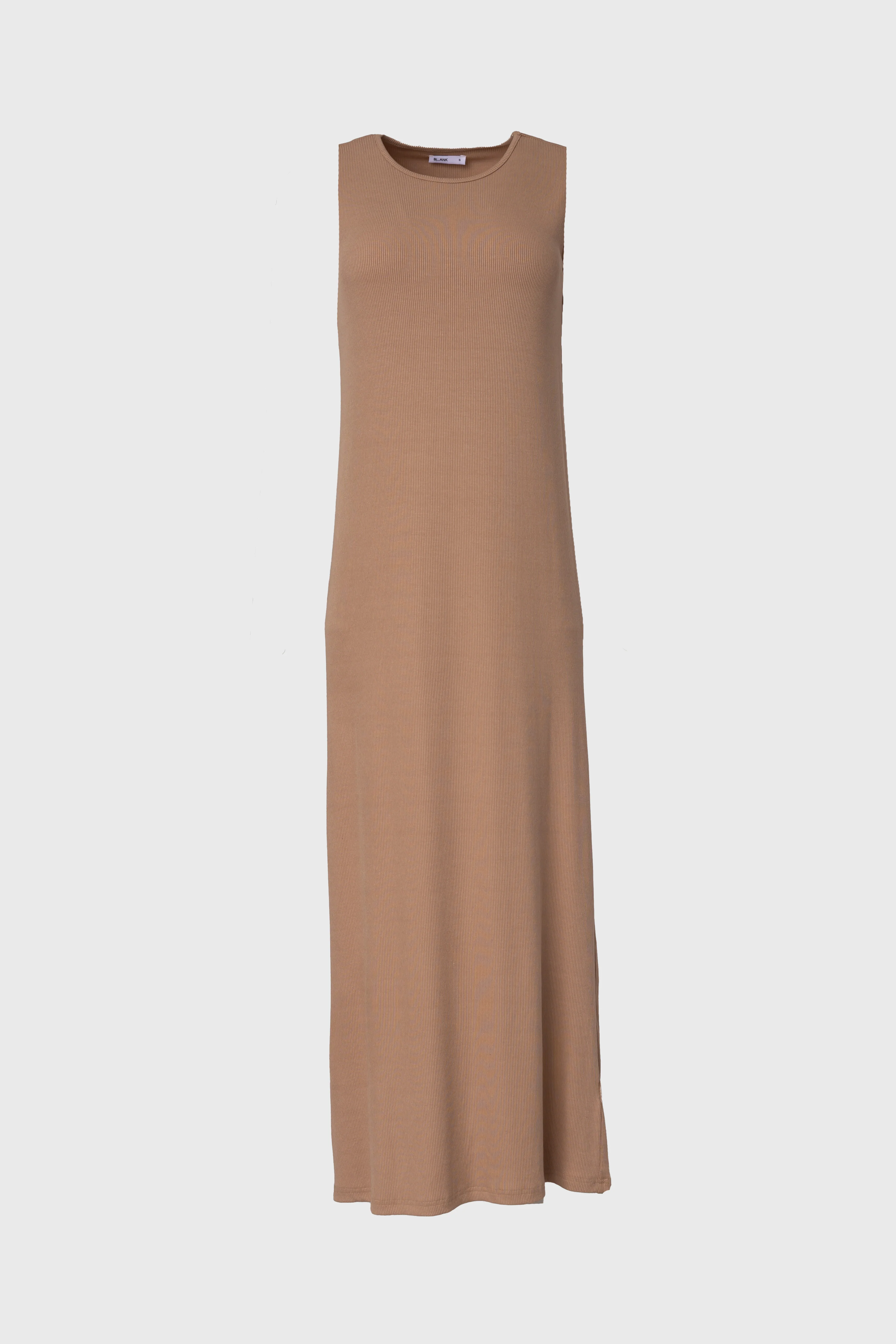 Mocha Ribbed Maxi Jumper - Image 5