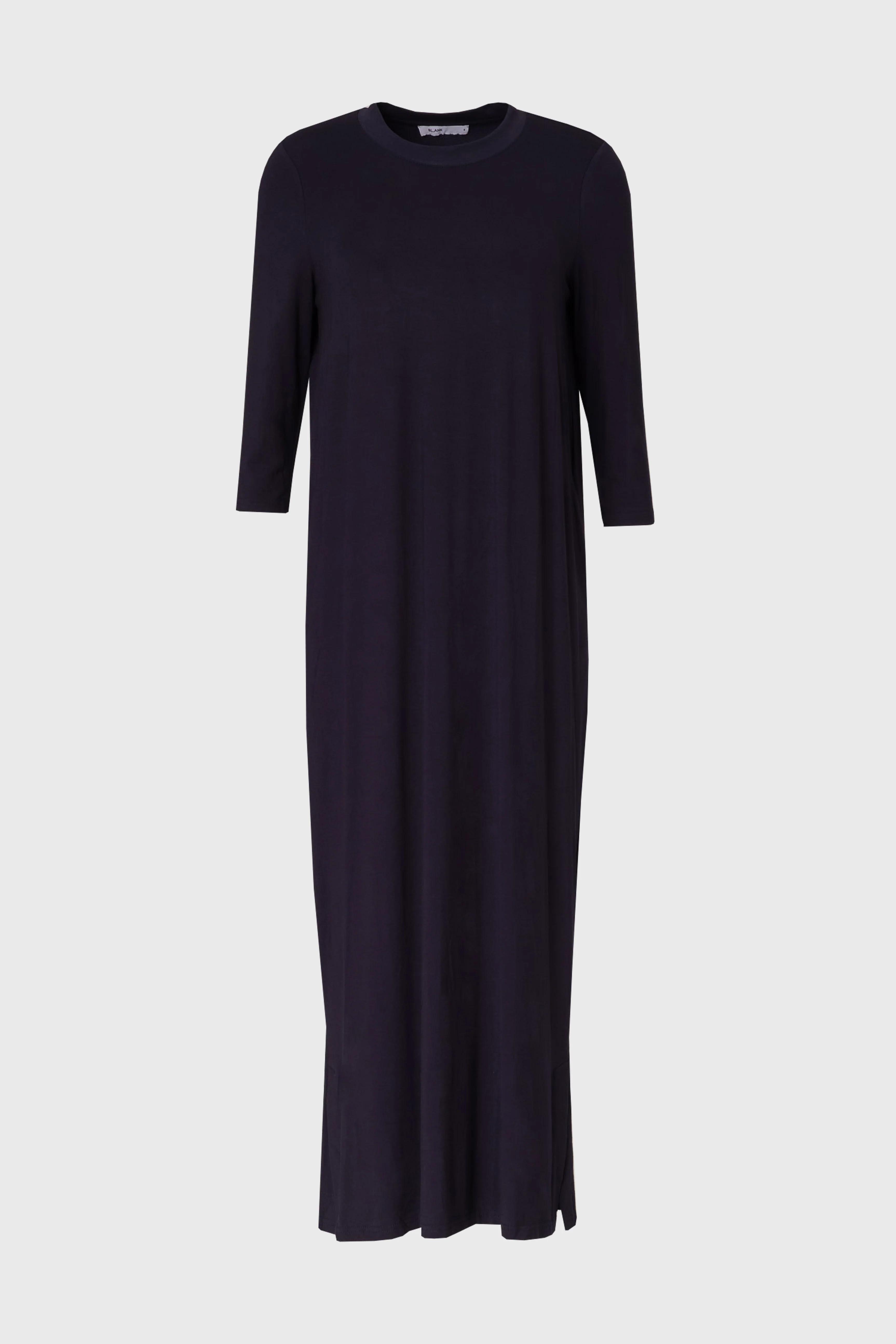Navy Side Slit Maxi Dress - Image 6
