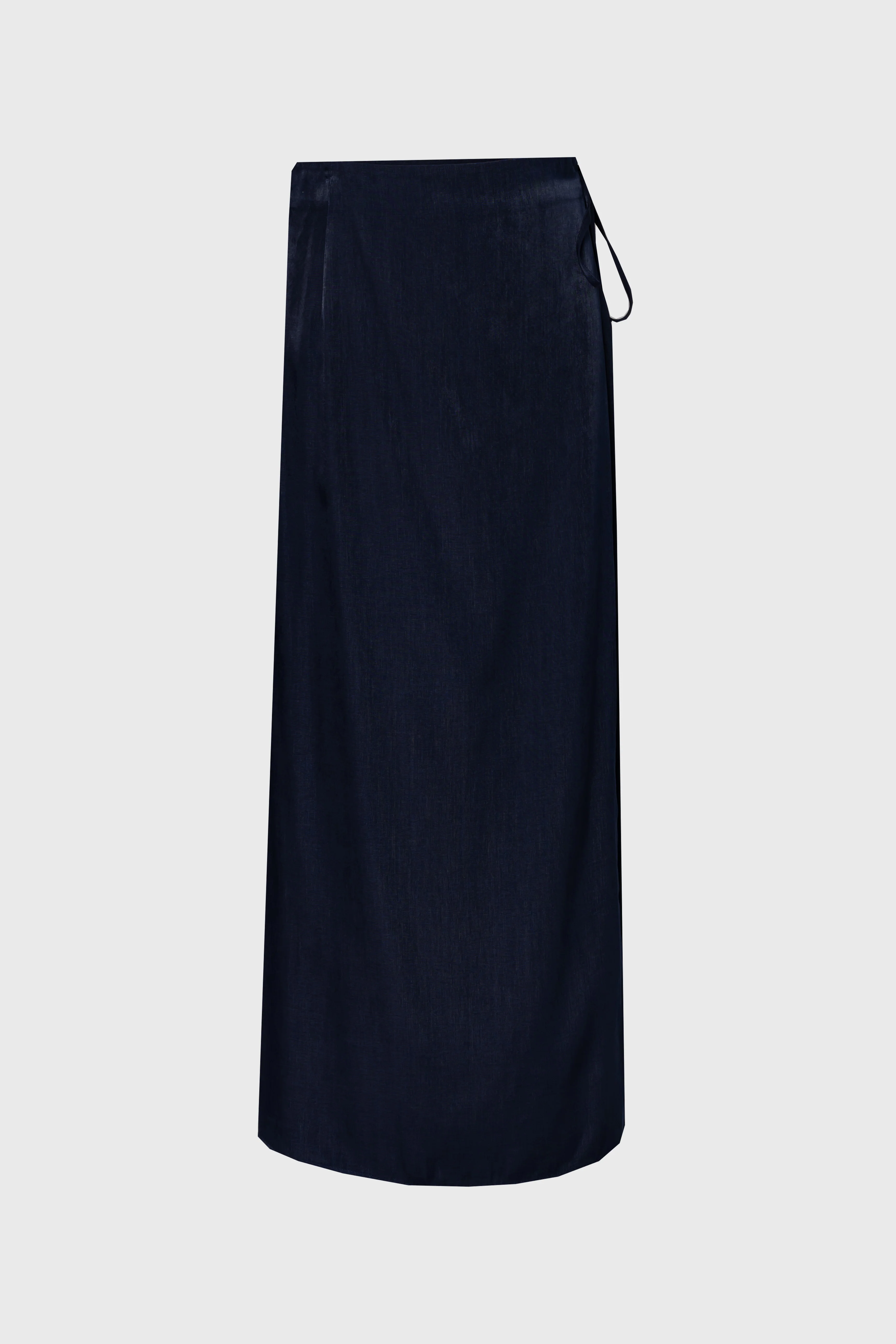 Navy Wrap Skirt - Image 5