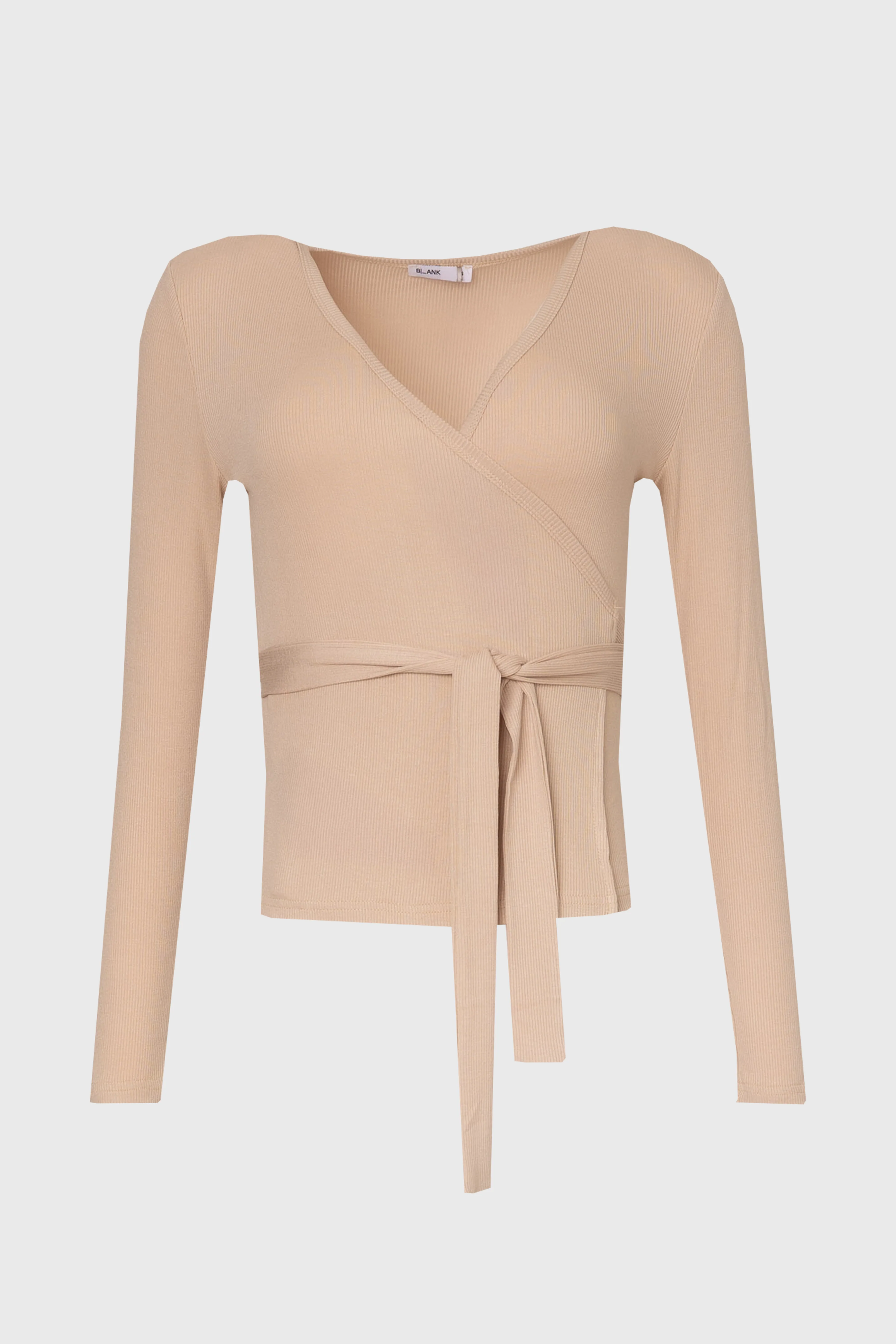 Oatmeal Wrap T-Shirt - Image 6