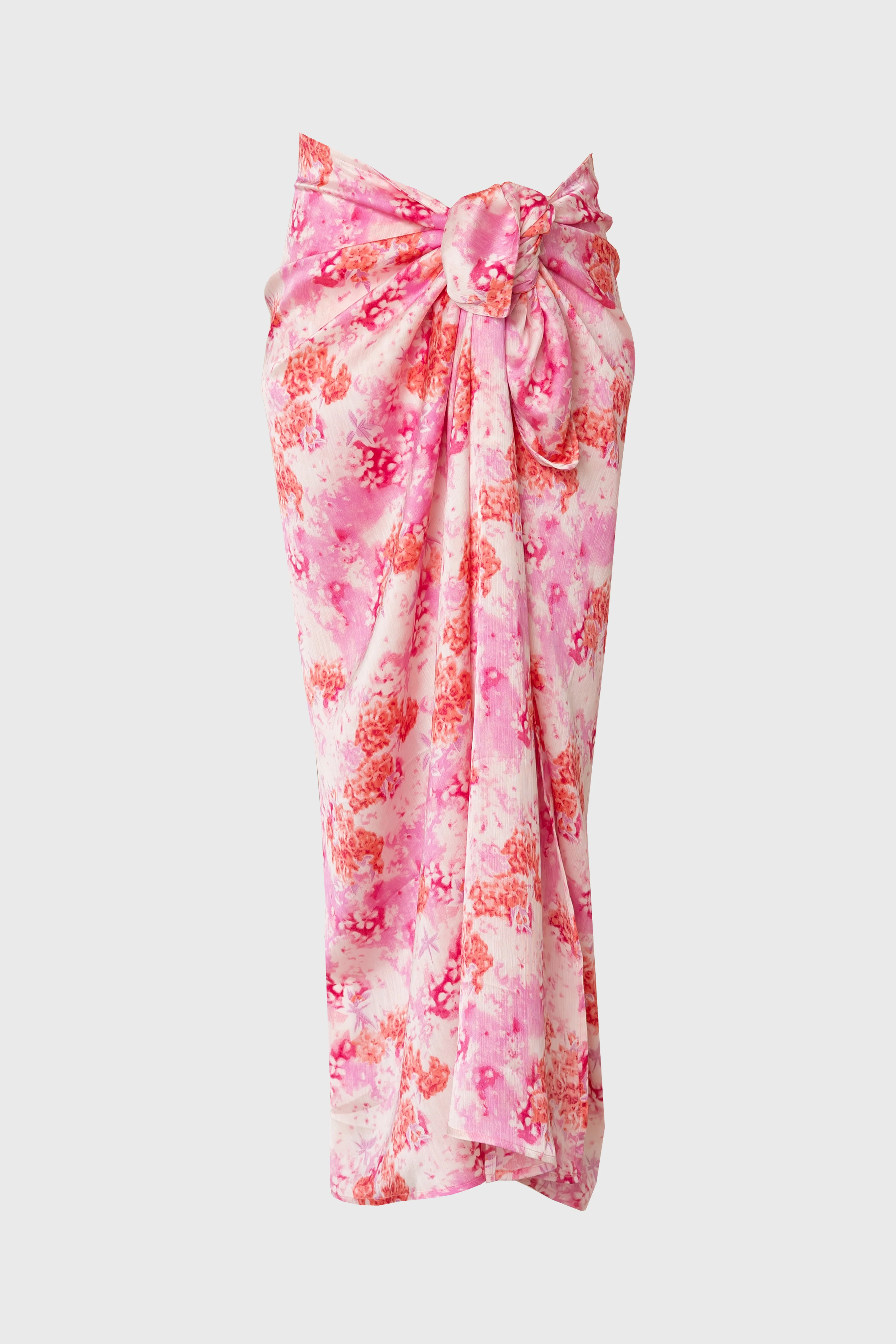 Pink Printed Sarong - Image 5