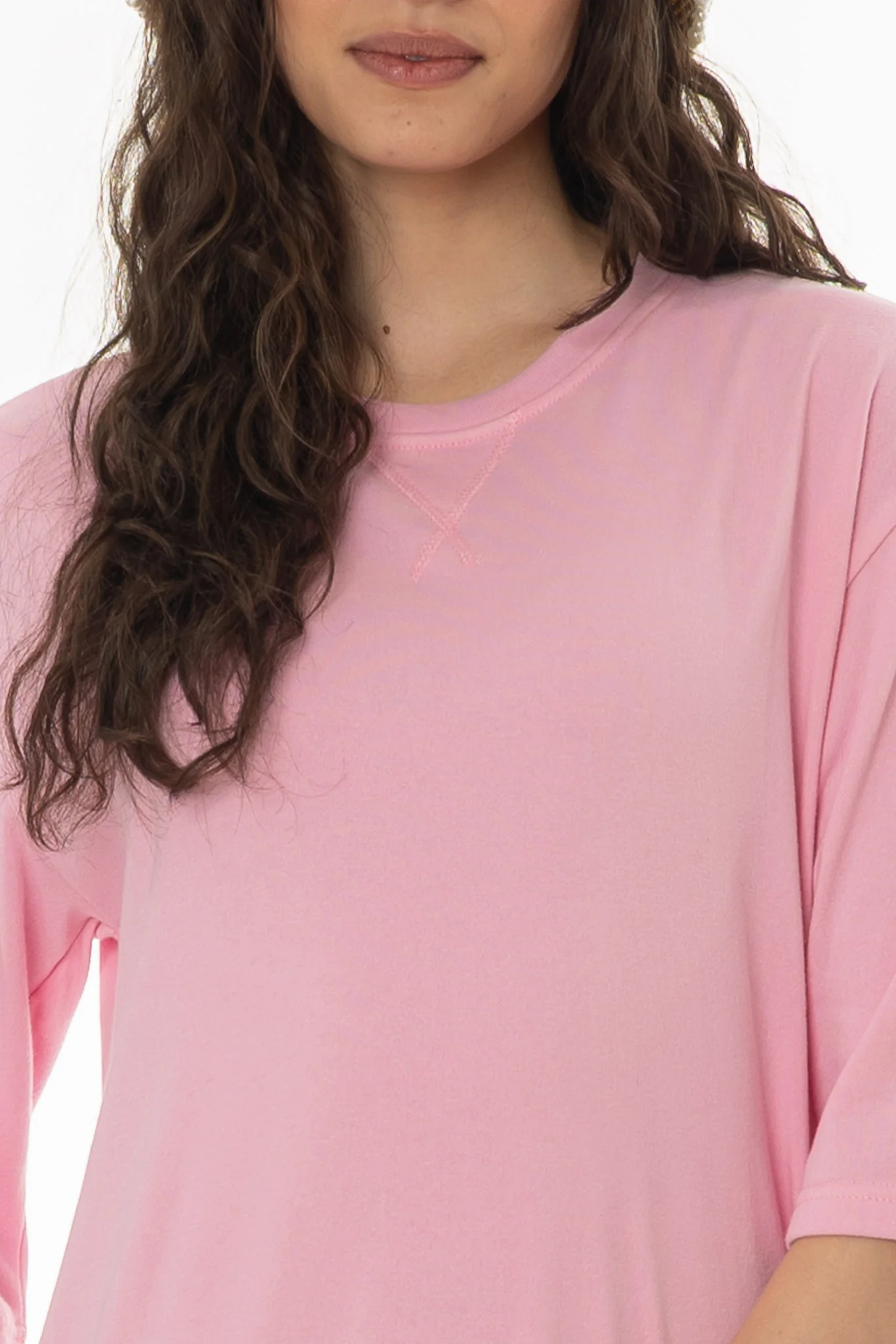 Pink Terry Maxi Dress - Image 2