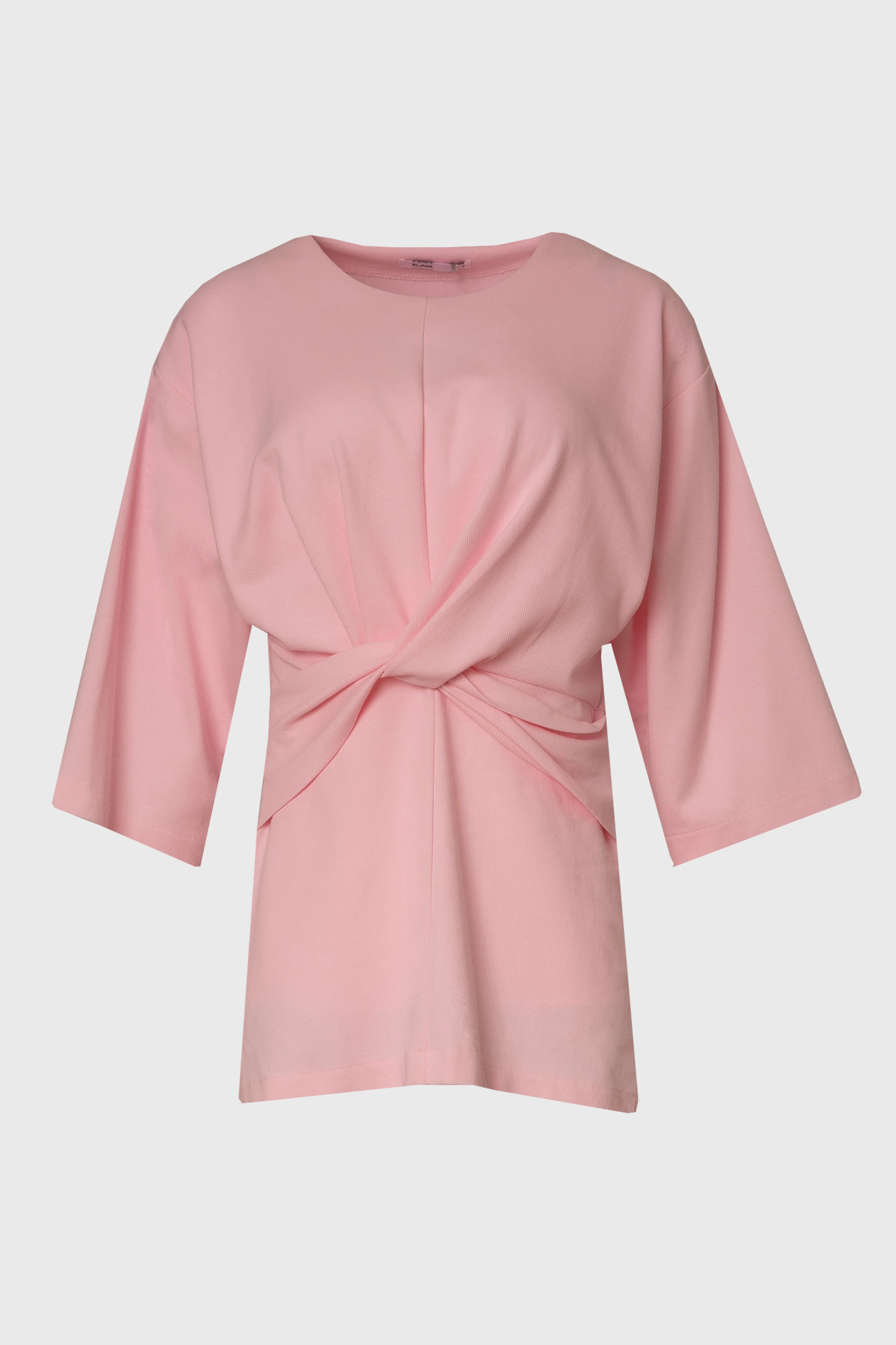 Pink Textured Twist Top - Image 6