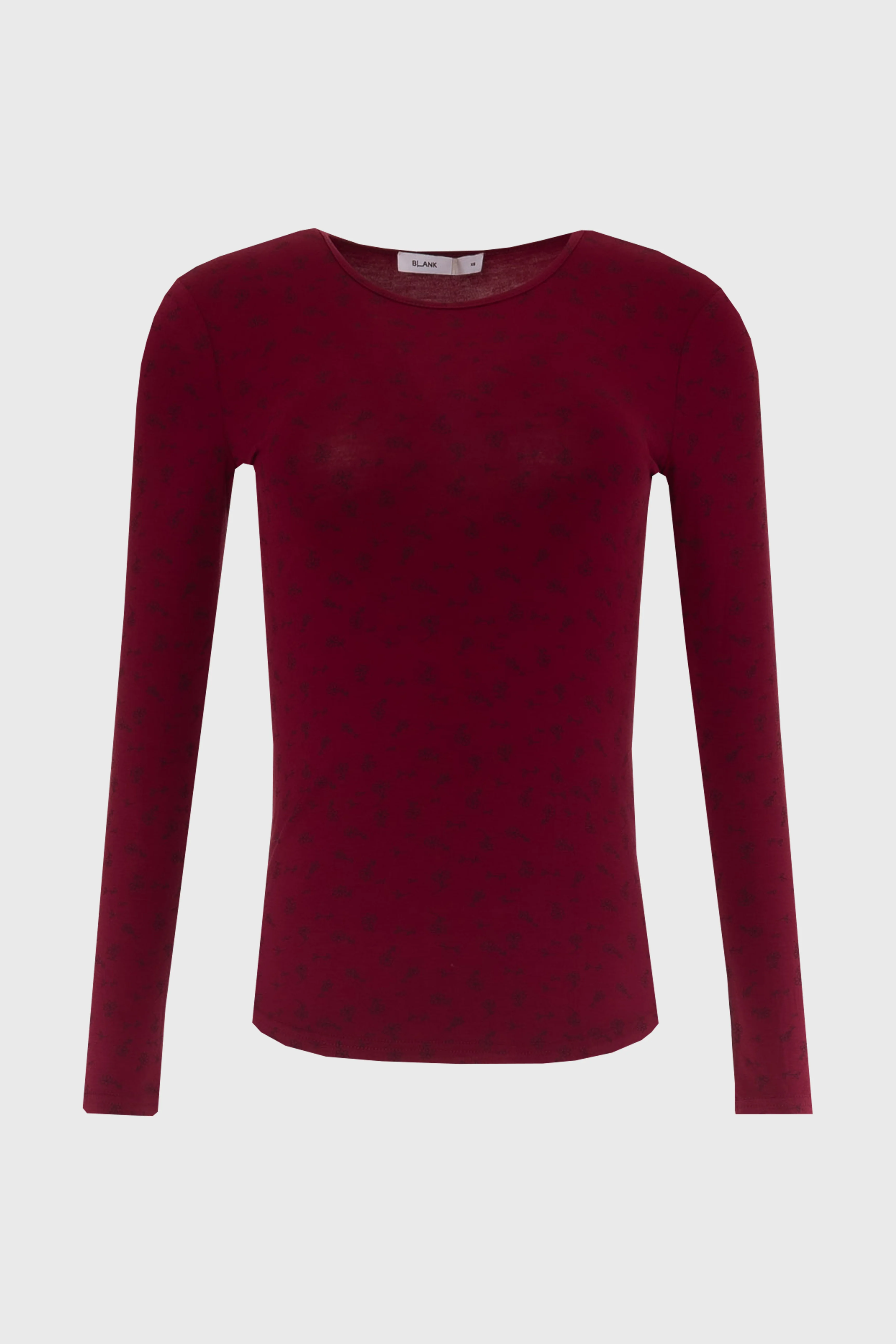 Raspberry Bloom Printed T-Shirt - Image 5