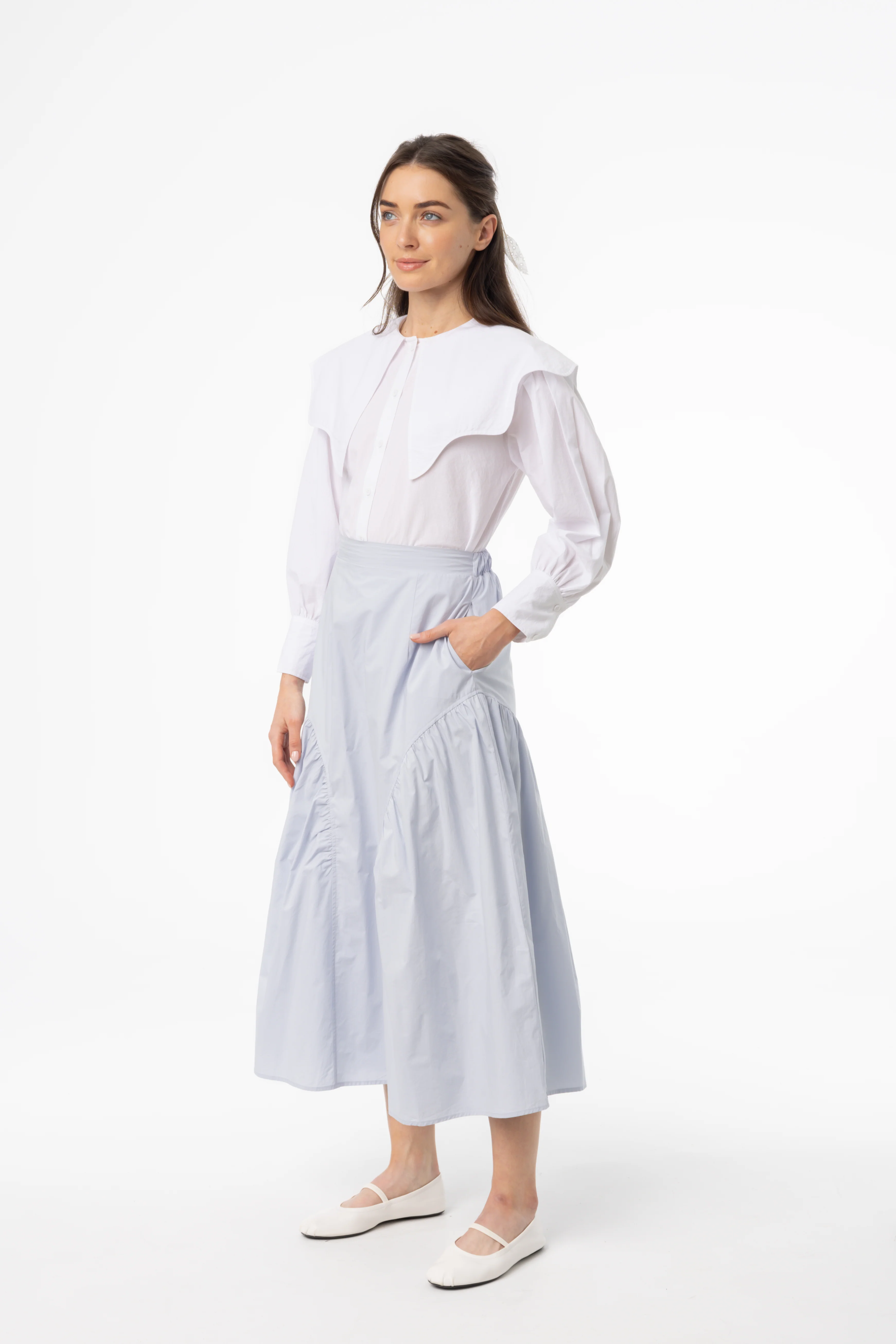 Sky Circle Seam Skirt - Image 2