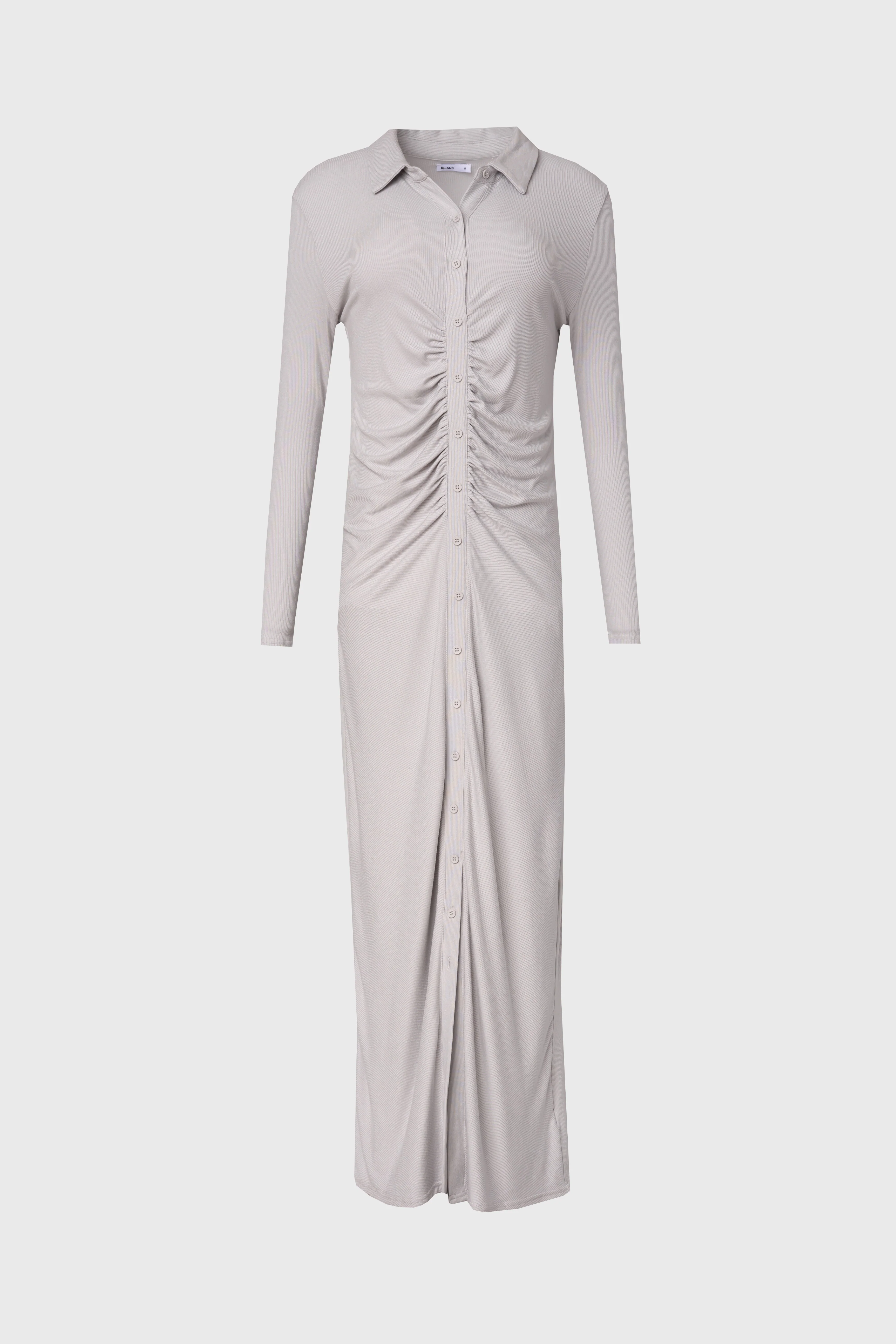 Slate Ruched Cardi Maxi Dress - Image 5
