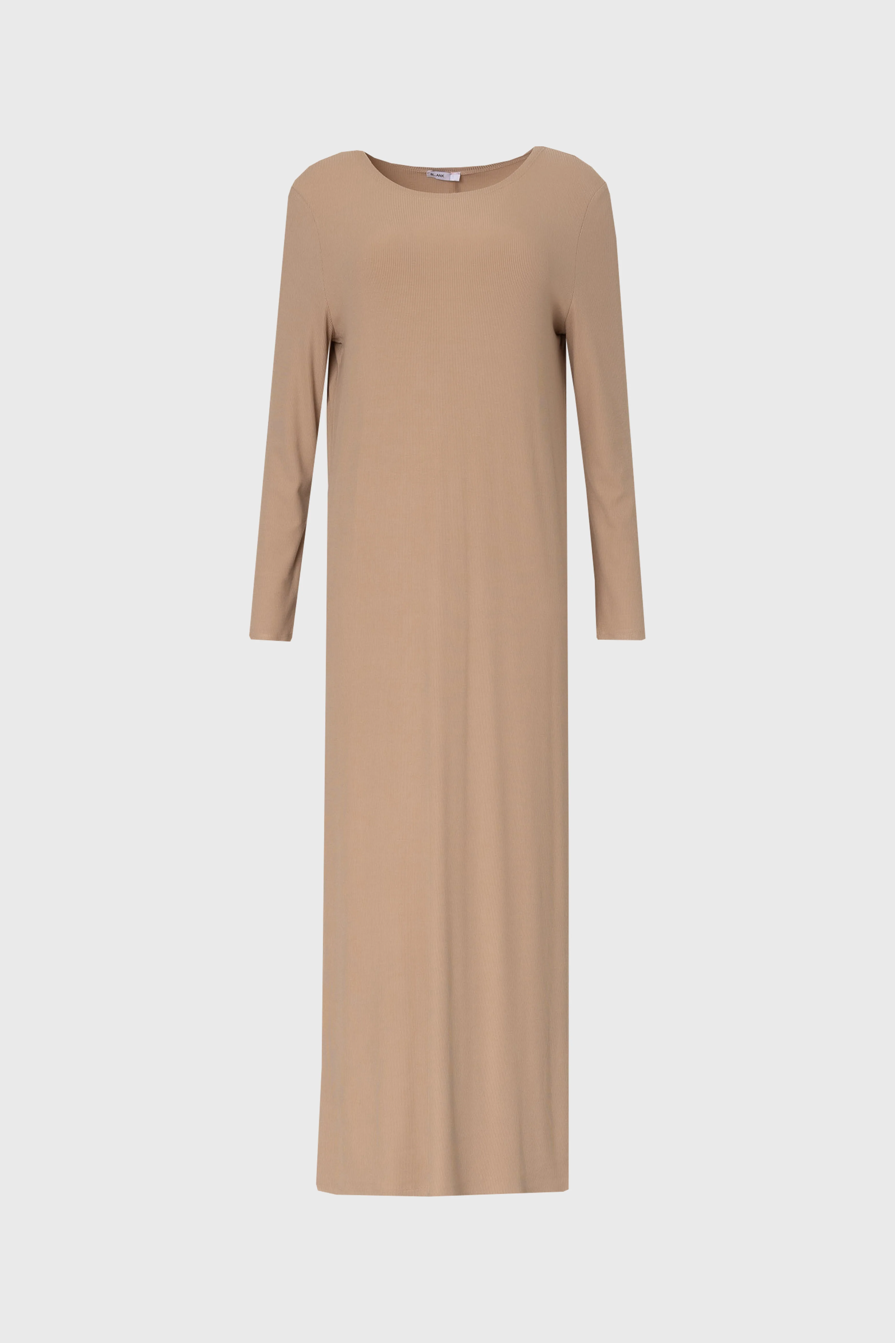 Tan Basic Pocket Maxi Dress - Image 6