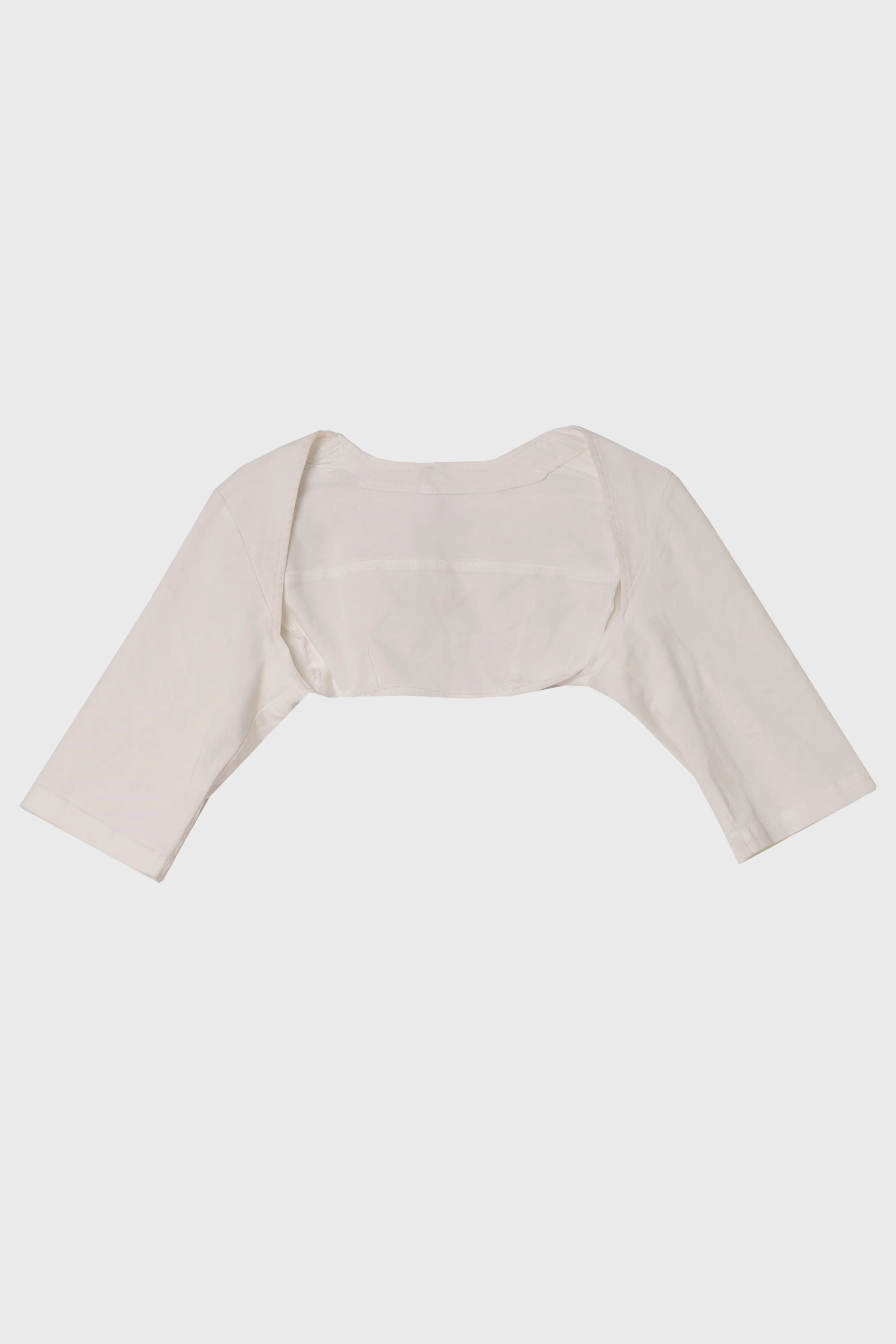 White Denim Bolero - Image 6