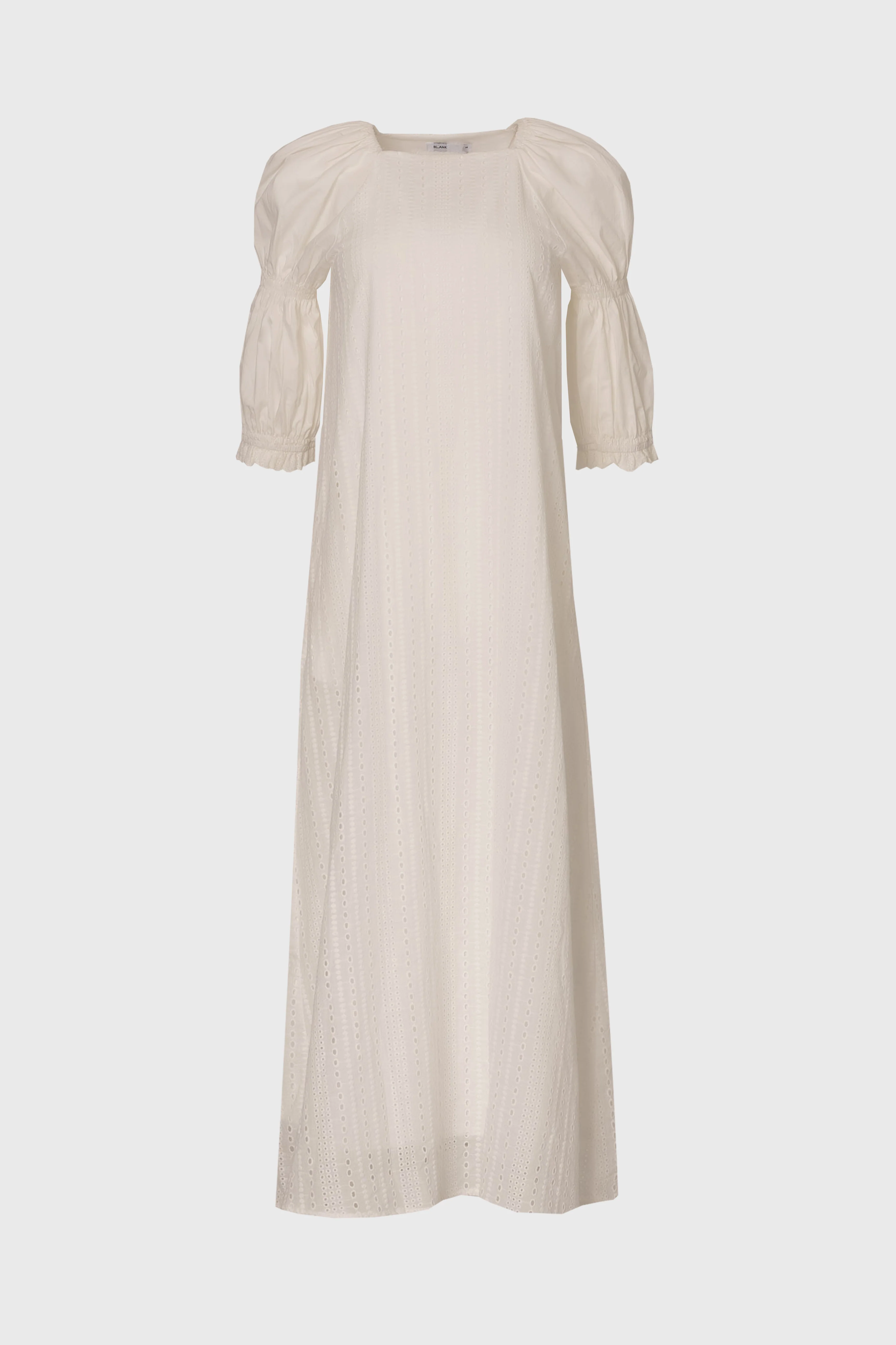 White Eyelet Maxi Dress - Image 6