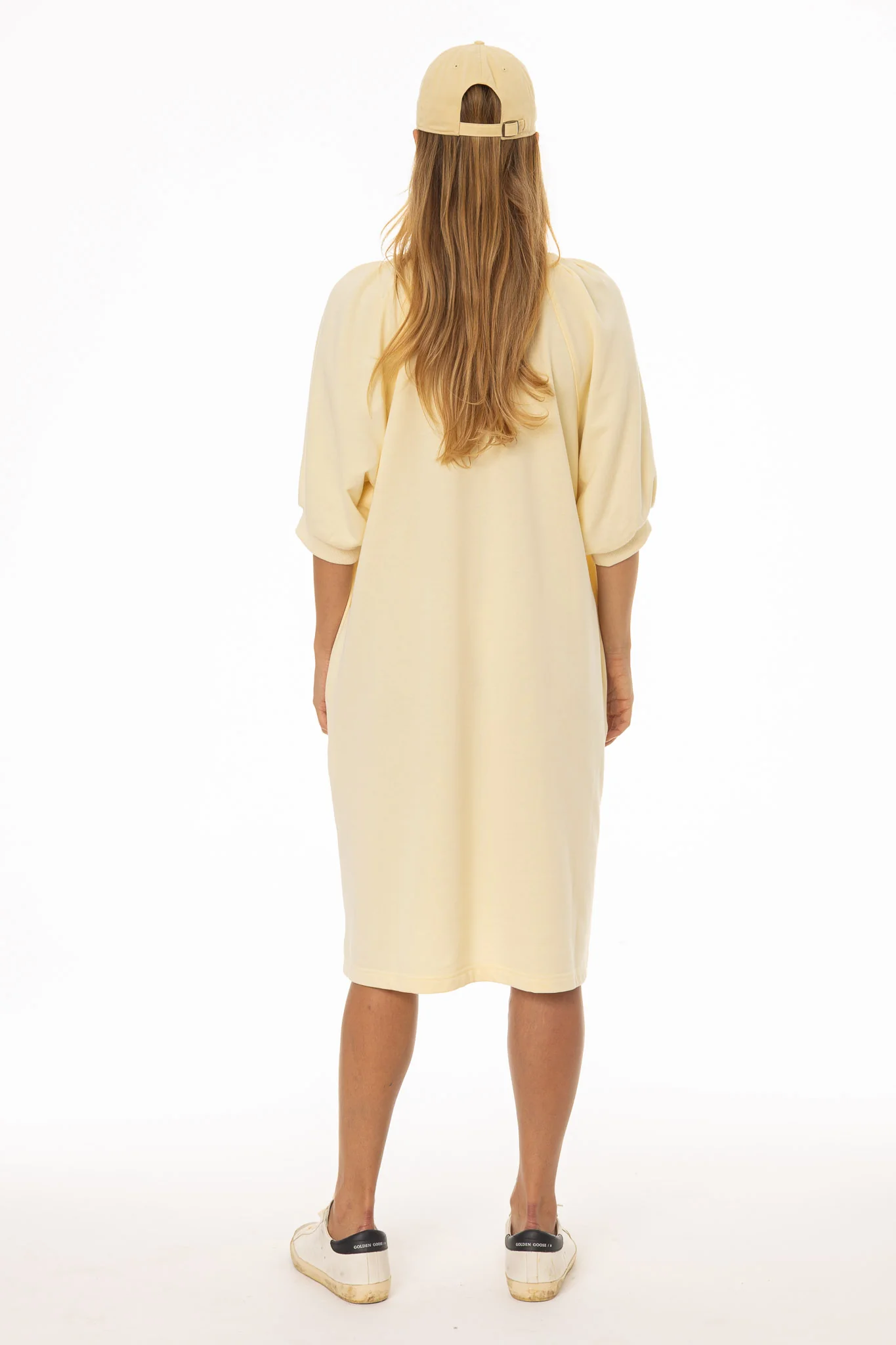 Yellow French Terry Dress - Image 5